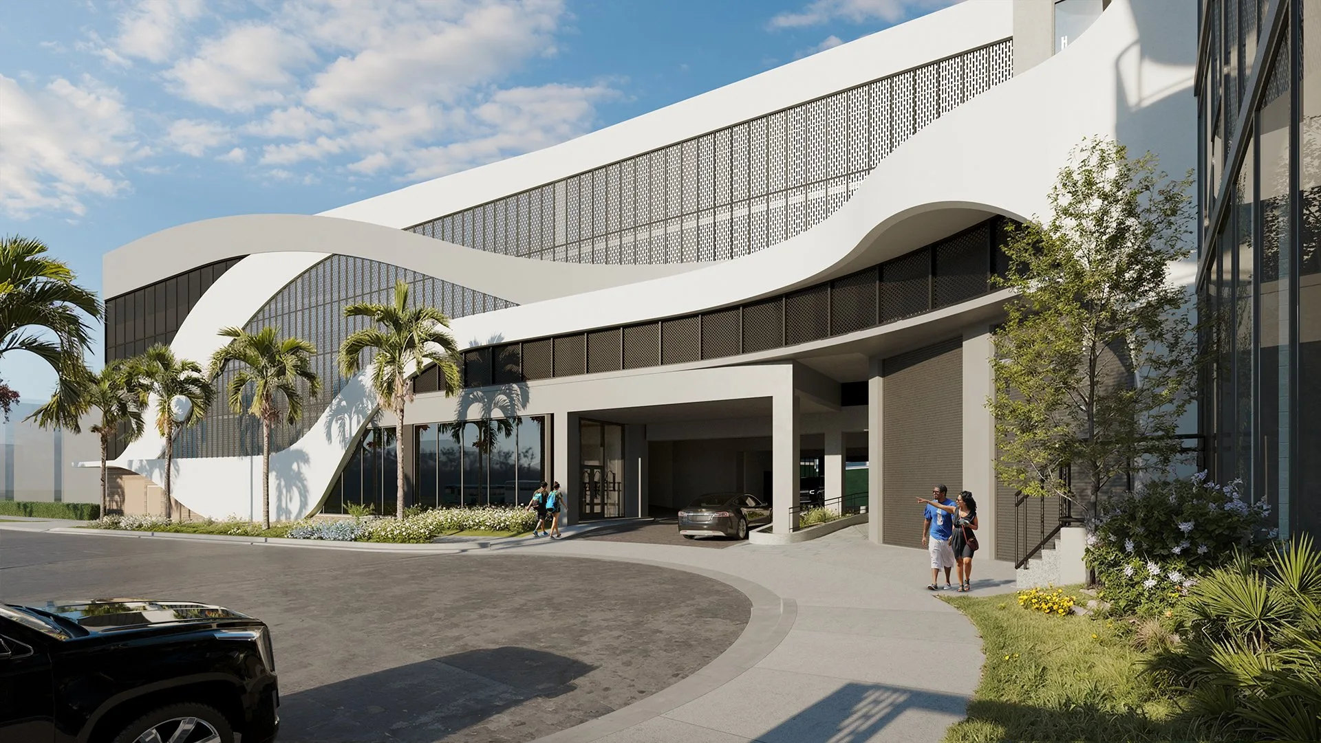 3000 Waterside — Exterior View 3
