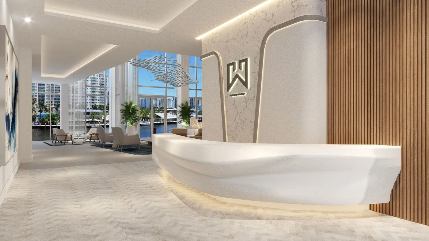 3000 Waterside — Grand Lobby