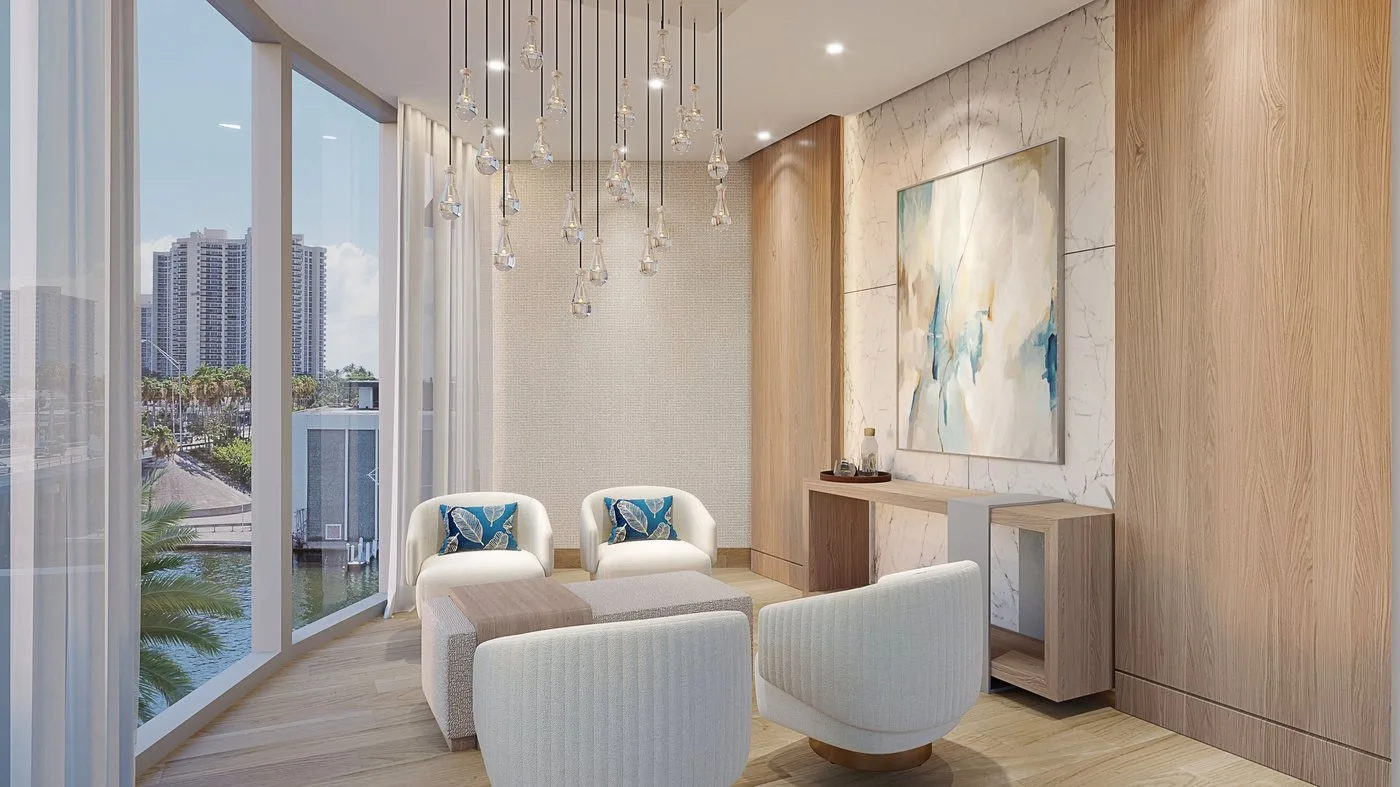 3000 Waterside — Spa Lounge