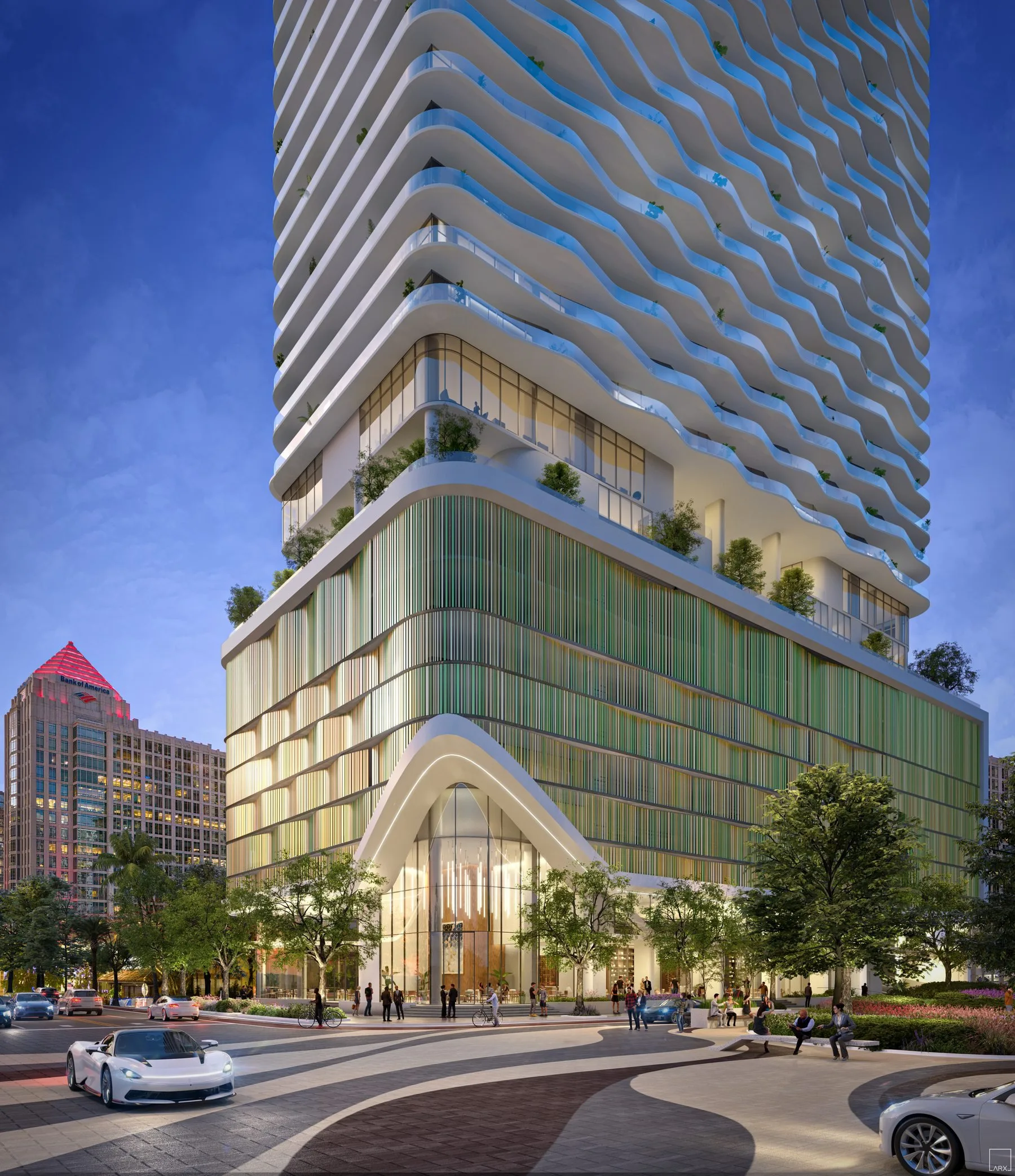 Andare Residences 46-story Pininfarina-designed tower