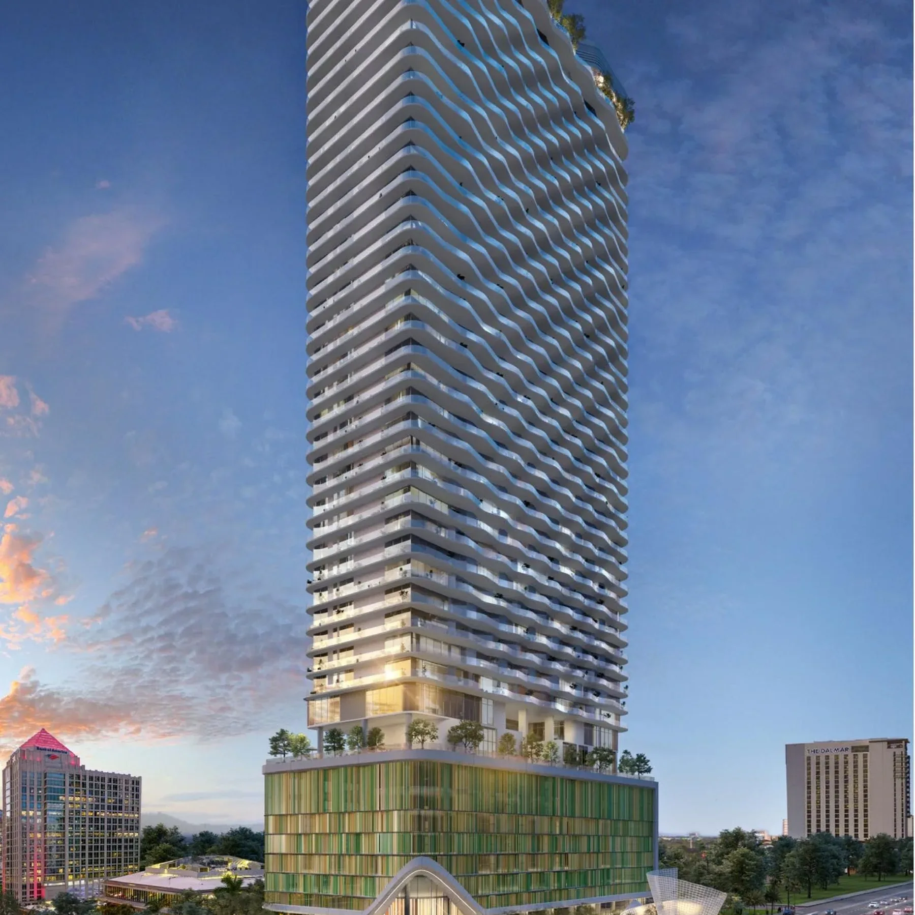 Andare Residences rising on Las Olas Boulevard (rendering)