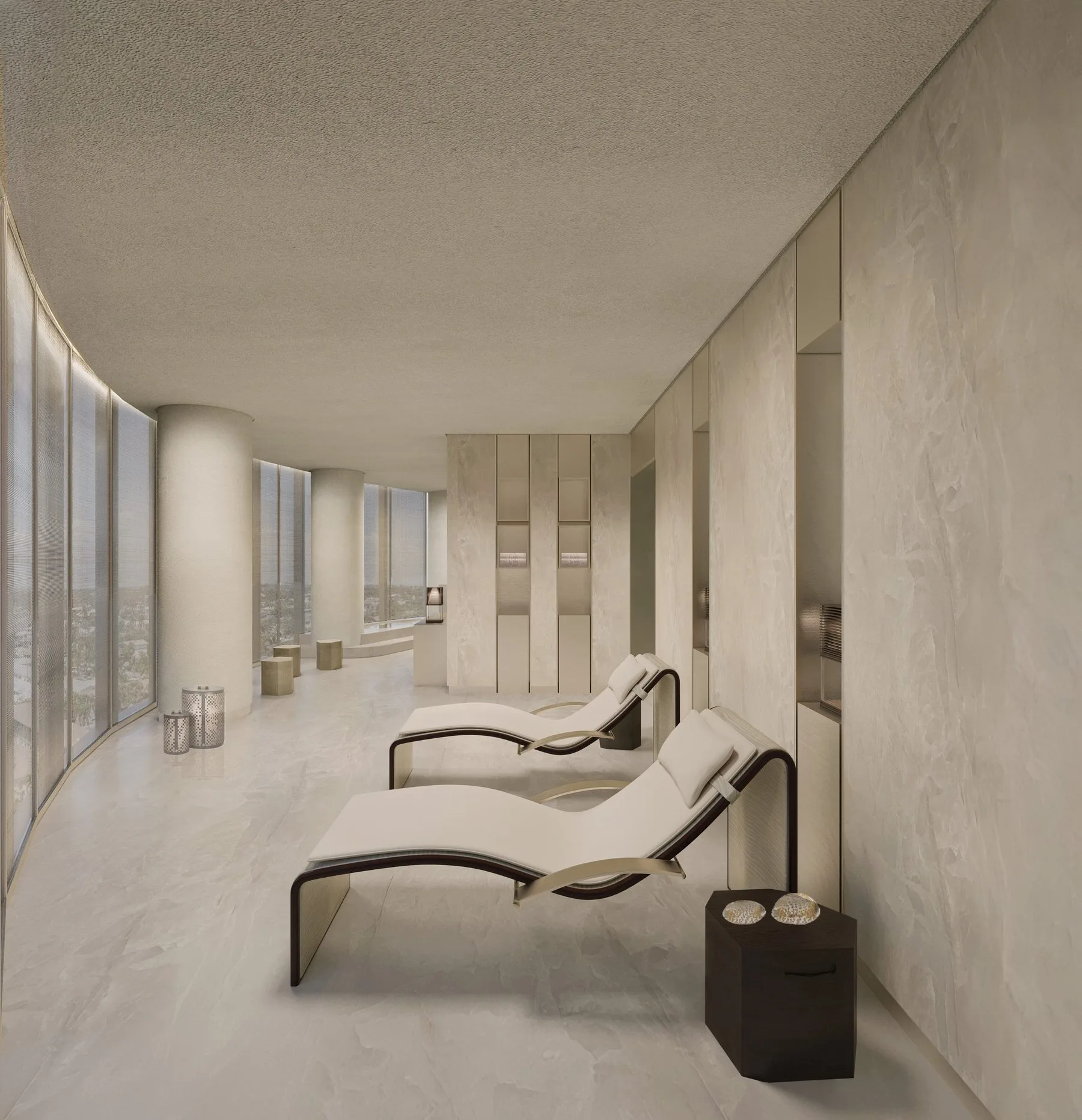Armani/Casa Residences — spa and wellness center