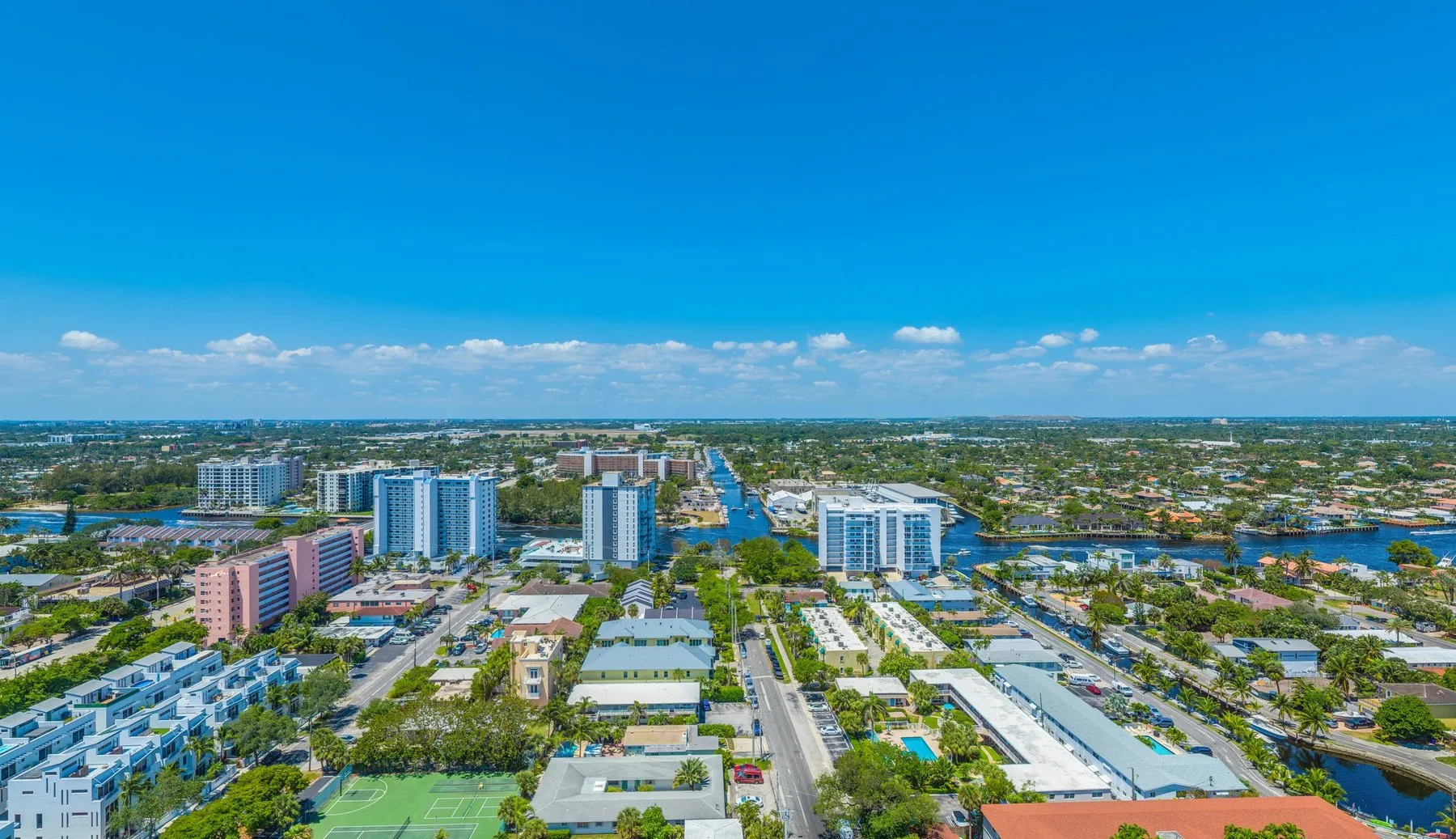 Armani/Casa Residences — west Intracoastal sunset view