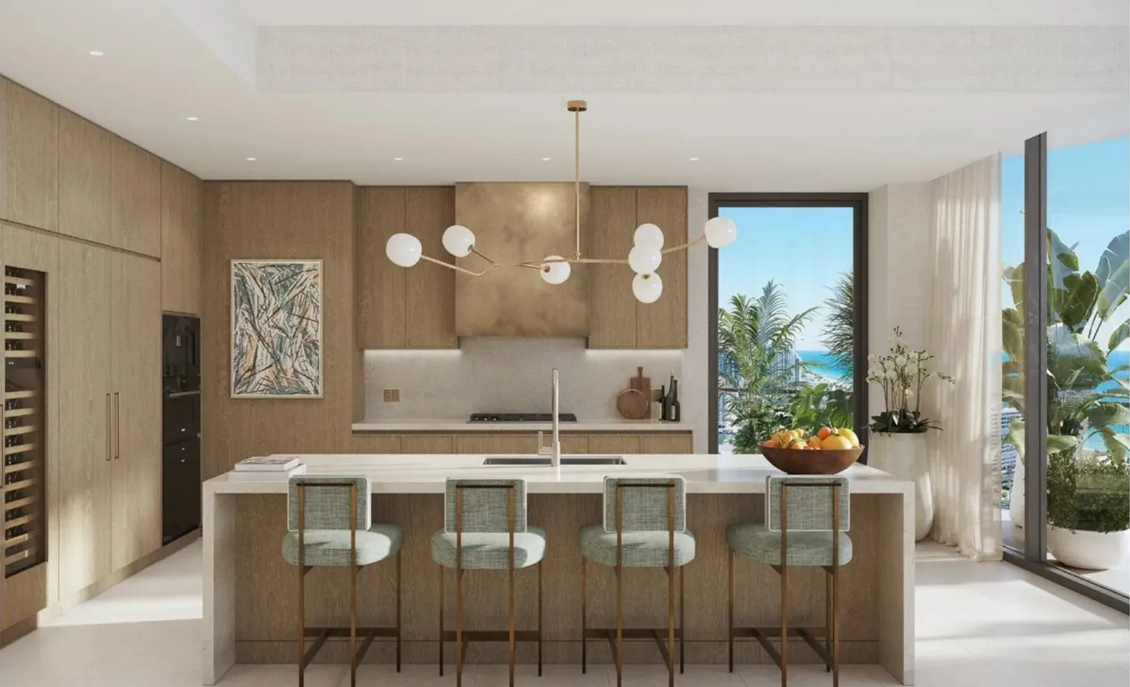 St. Regis Bahia Mar — Resort entertaining kitchen
