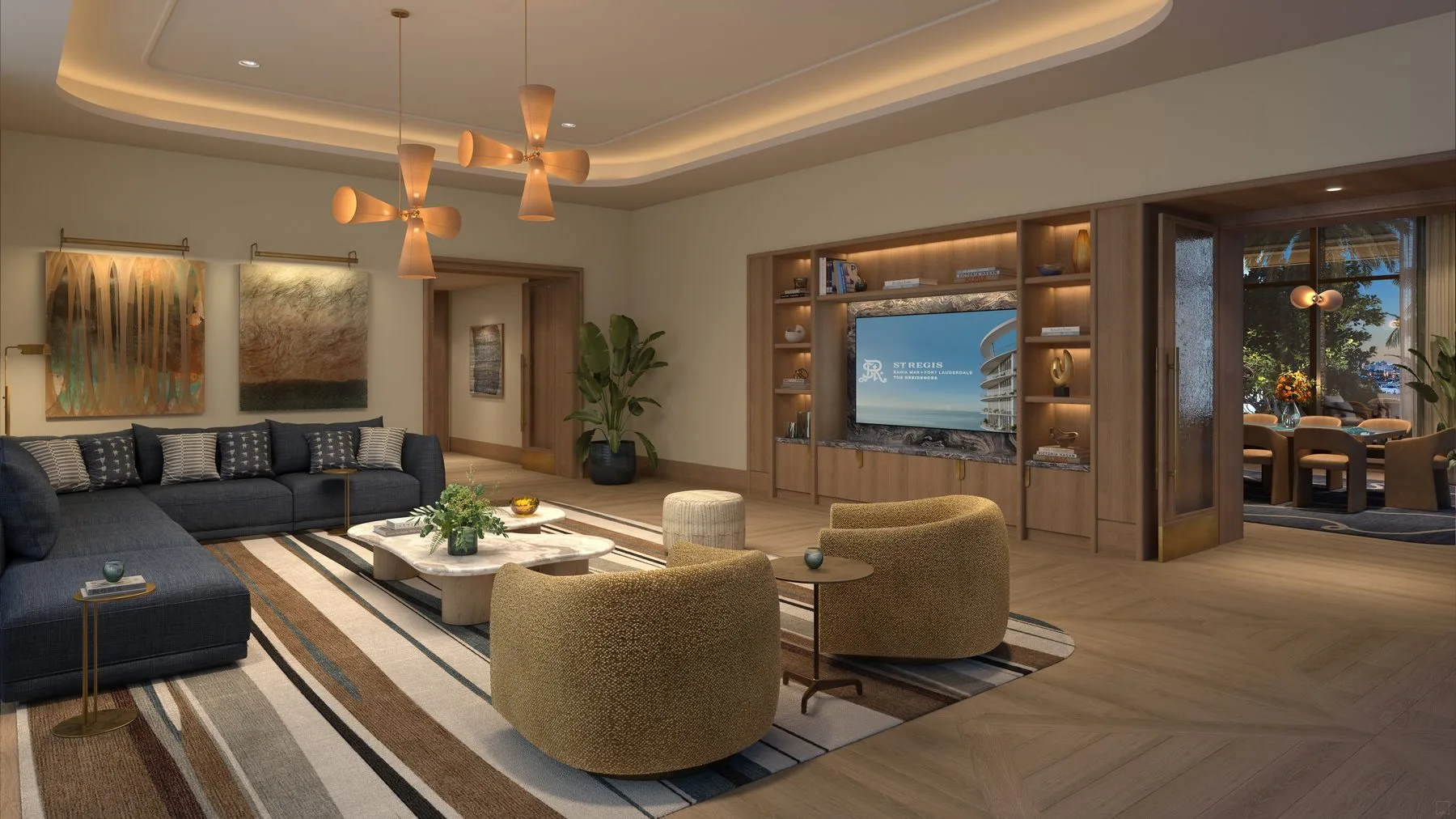 St. Regis Bahia Mar — Residents' private library
