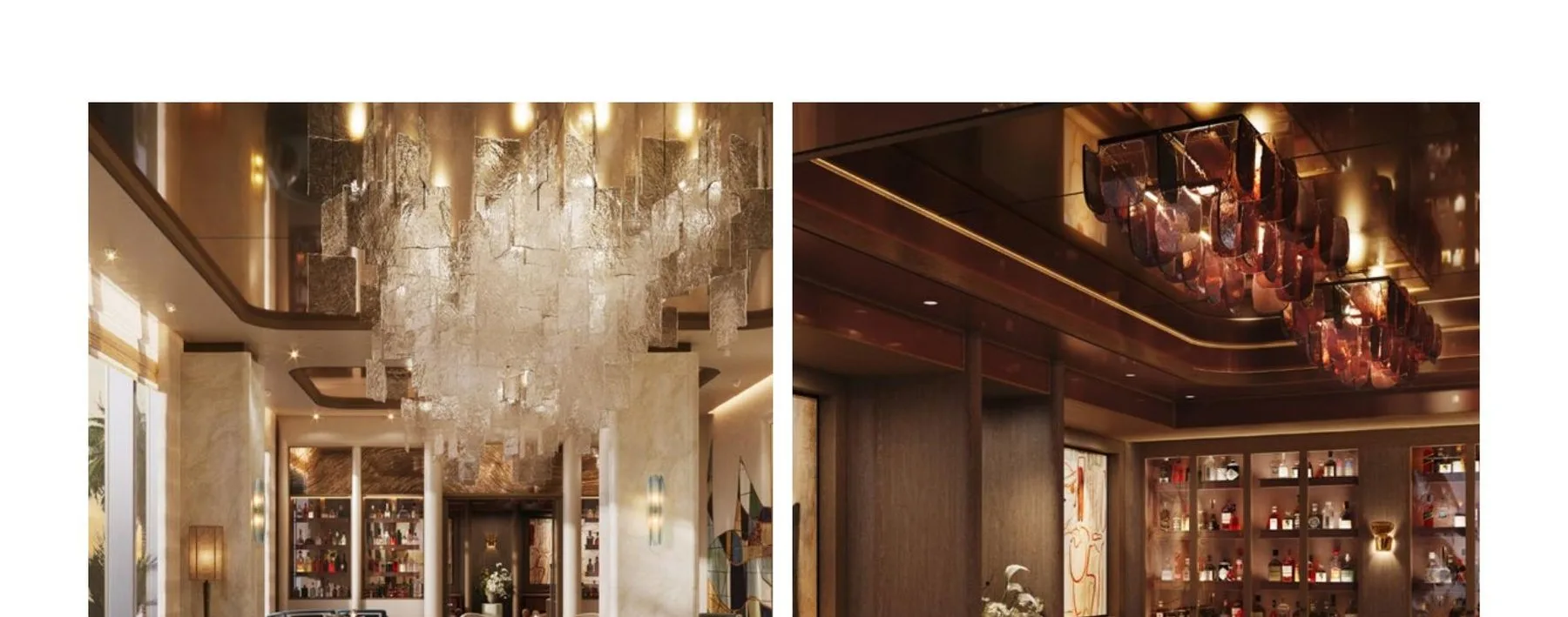 St. Regis Bahia Mar — Lobby bar and gathering space