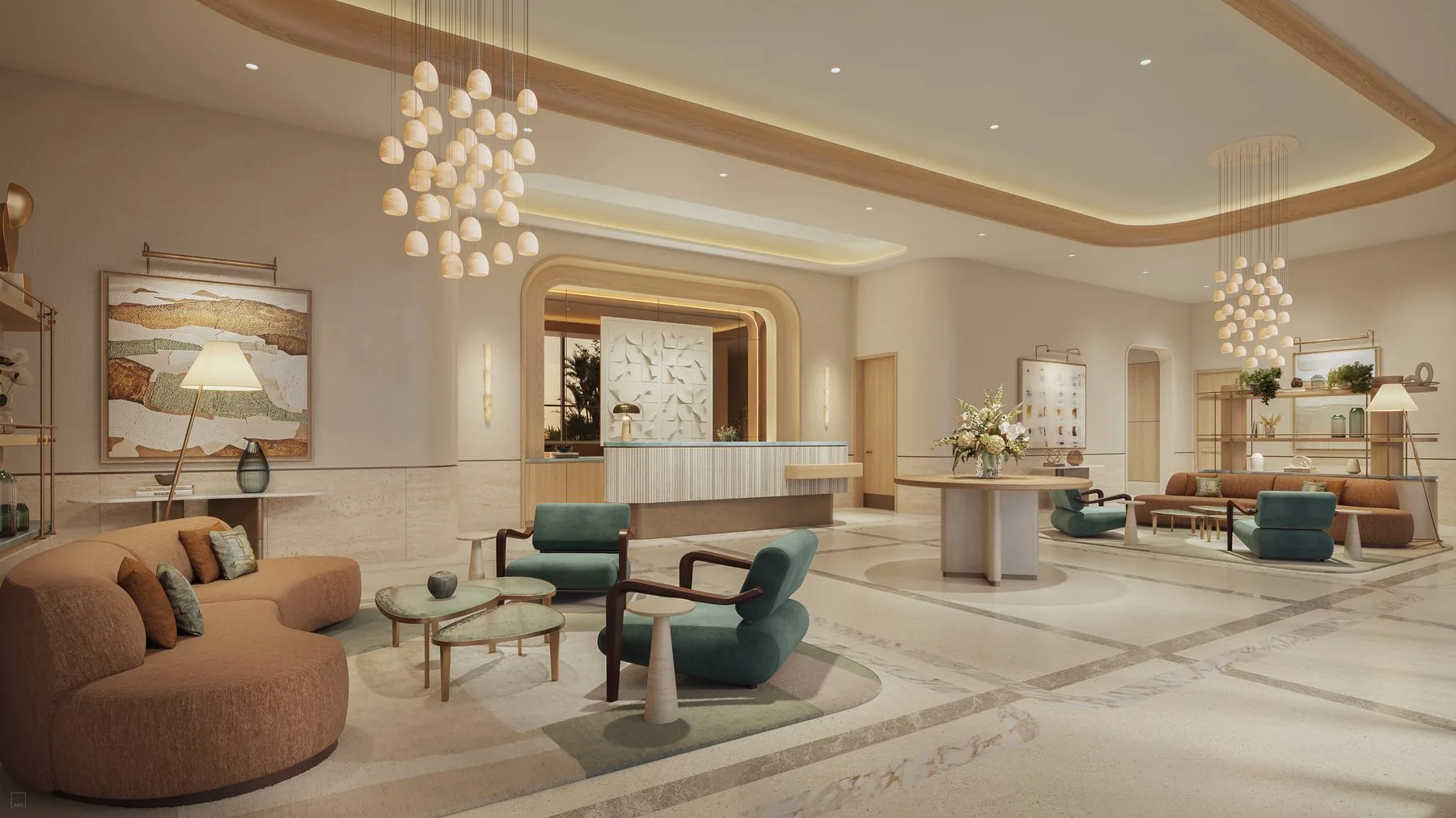St. Regis Bahia Mar — Private residences lobby