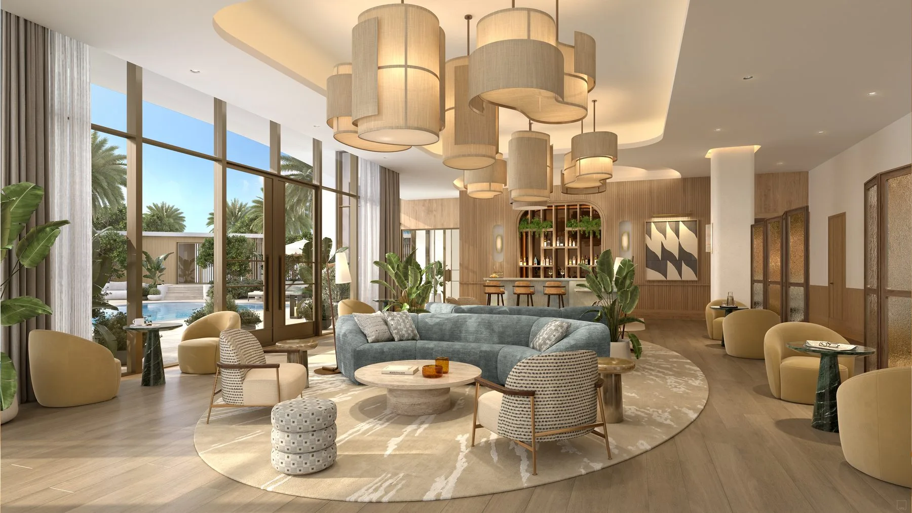 St. Regis Bahia Mar — Social lounge and cocktail bar