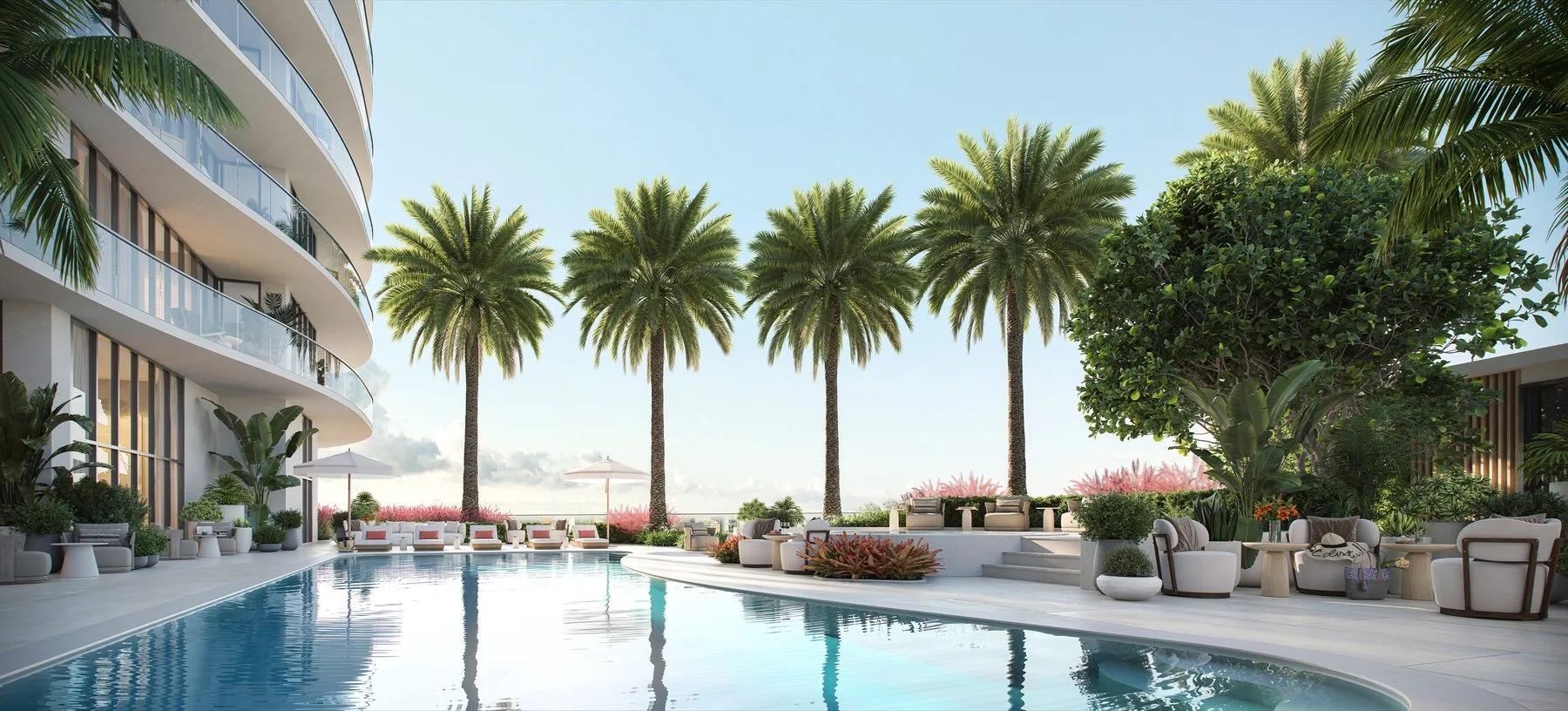 St. Regis Bahia Mar — Residences pool deck daytime