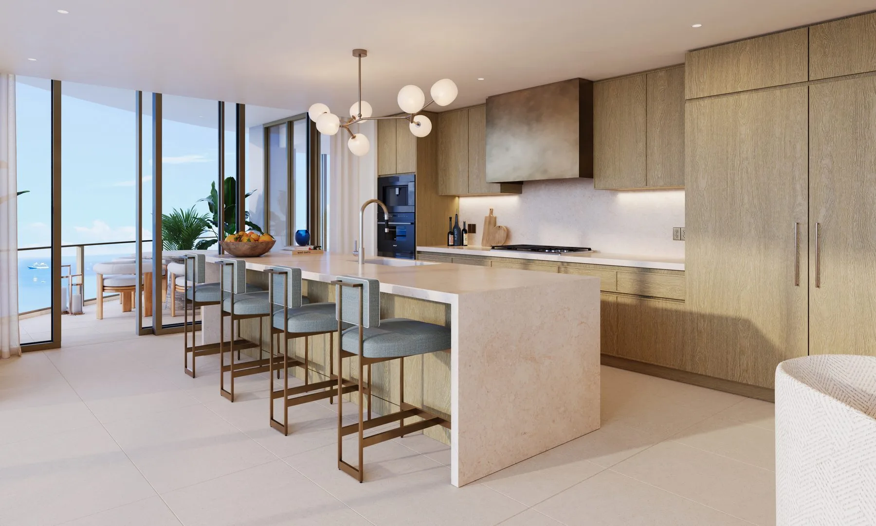 St. Regis Bahia Mar — Residence gourmet kitchen