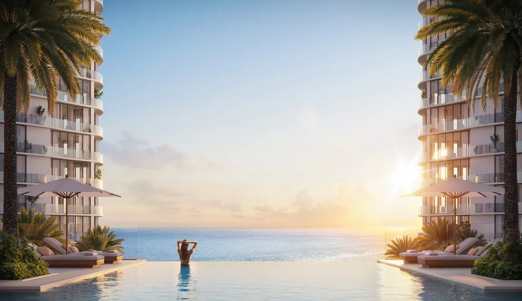 St. Regis Bahia Mar — Resort east-facing pool terrace