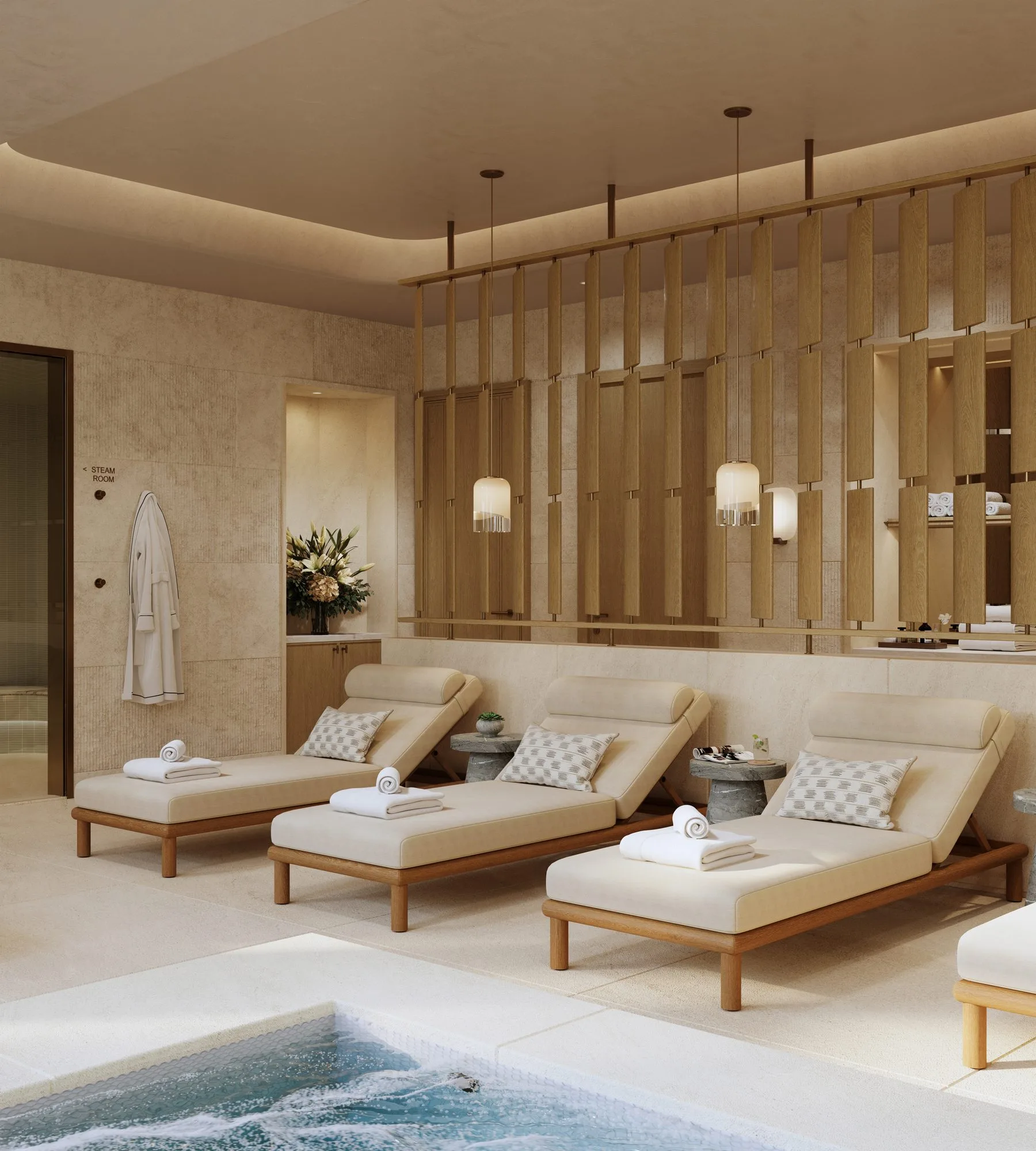 St. Regis Bahia Mar — Spa relaxation lounge