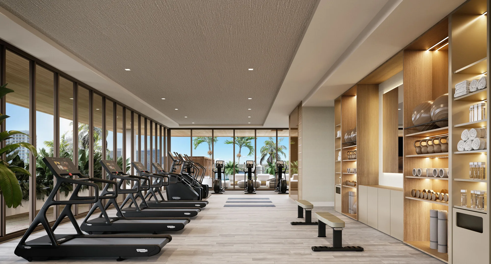 Bungalow East — Fitness center