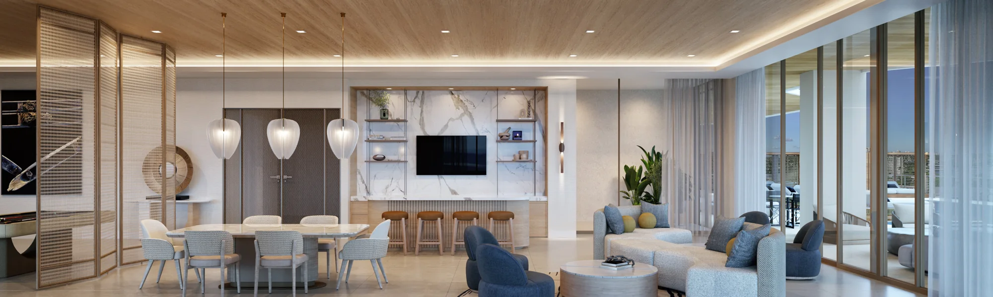 Bungalow East — Owners lounge