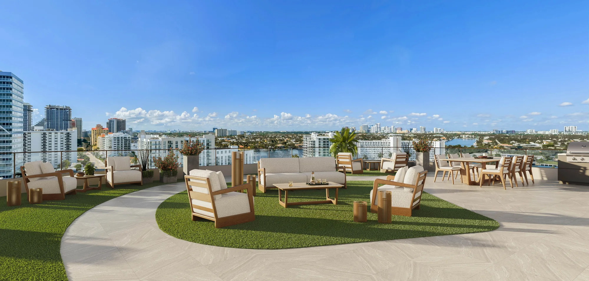 Bungalow East — Rooftop sun terrace