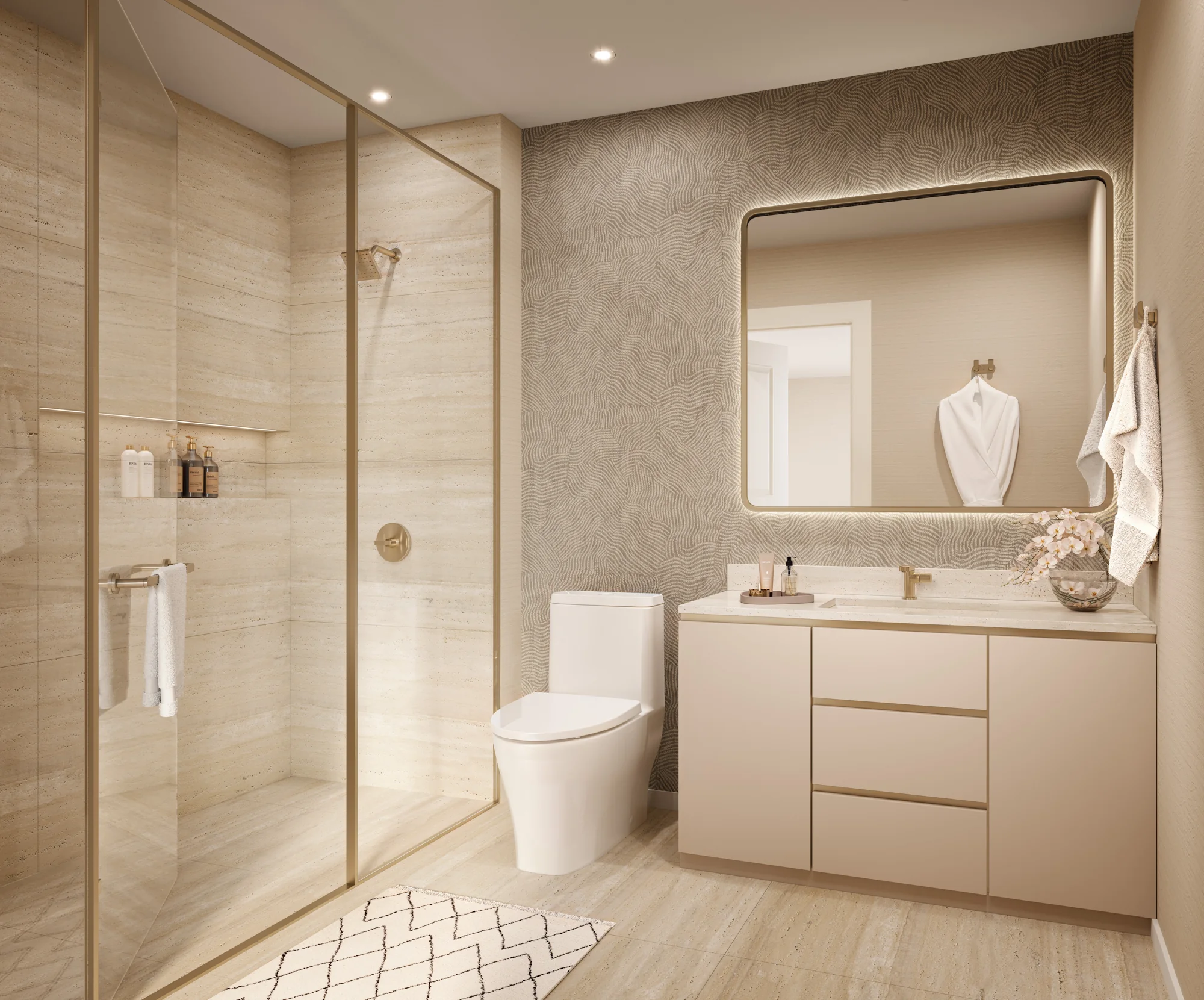 Bungalow East — Secondary bathroom