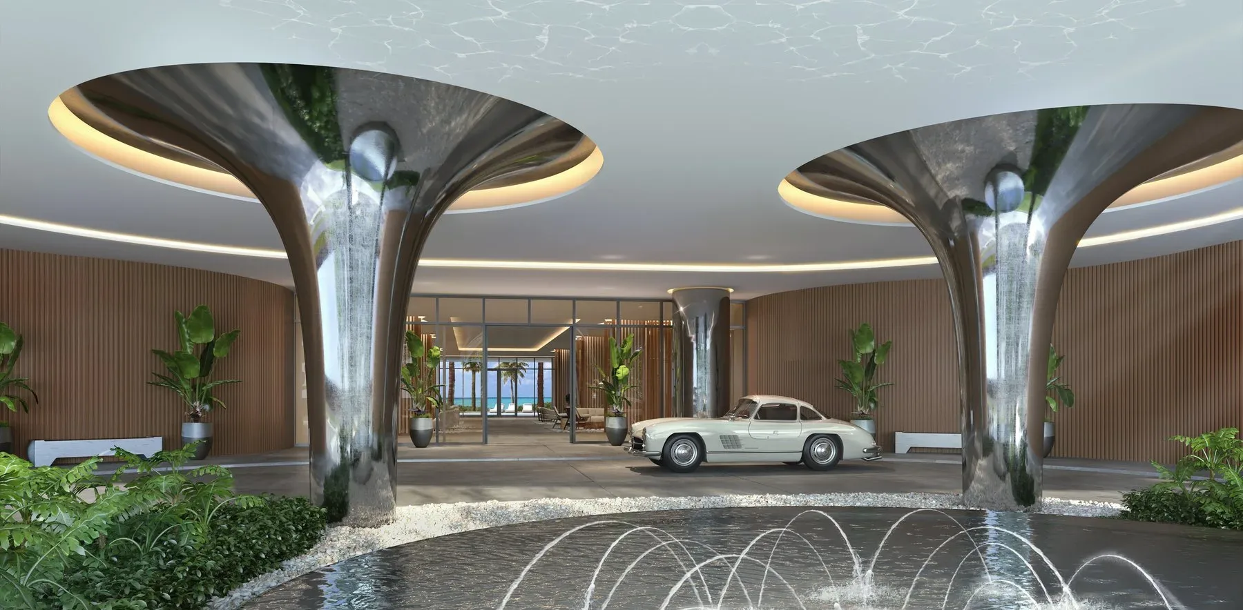 Ocean580 - Entrance & Drop-Off