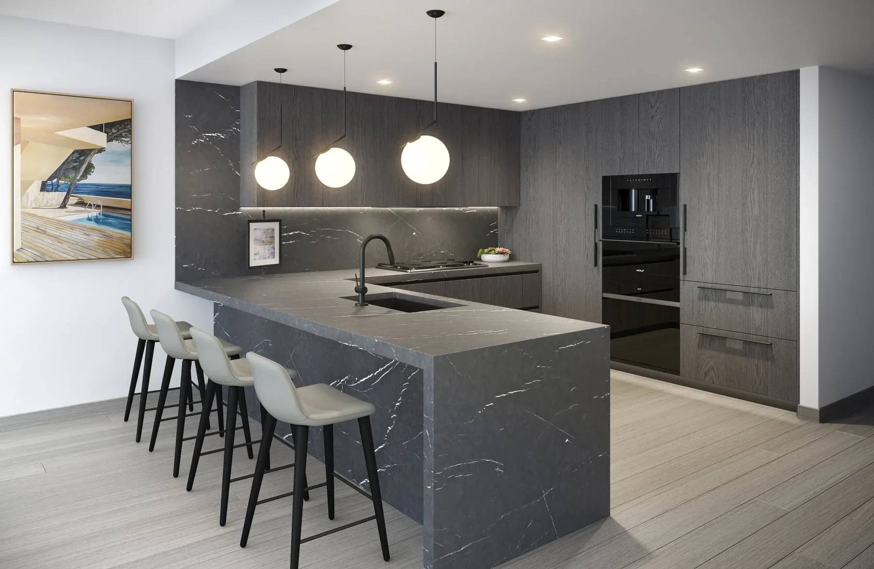 Ocean580 - Kitchen Dark
