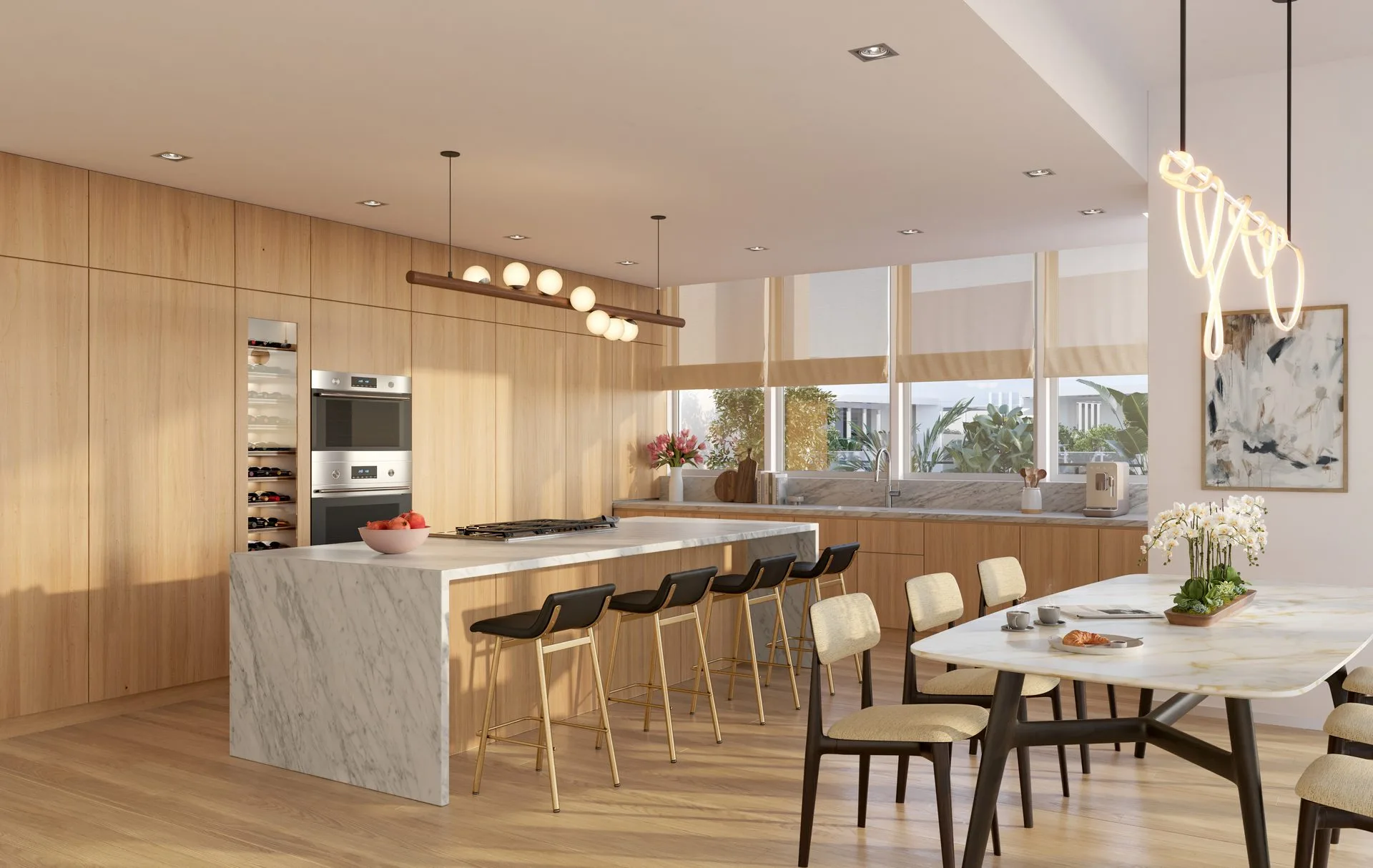 Pier Sixty-Six — Azul residence kitchen