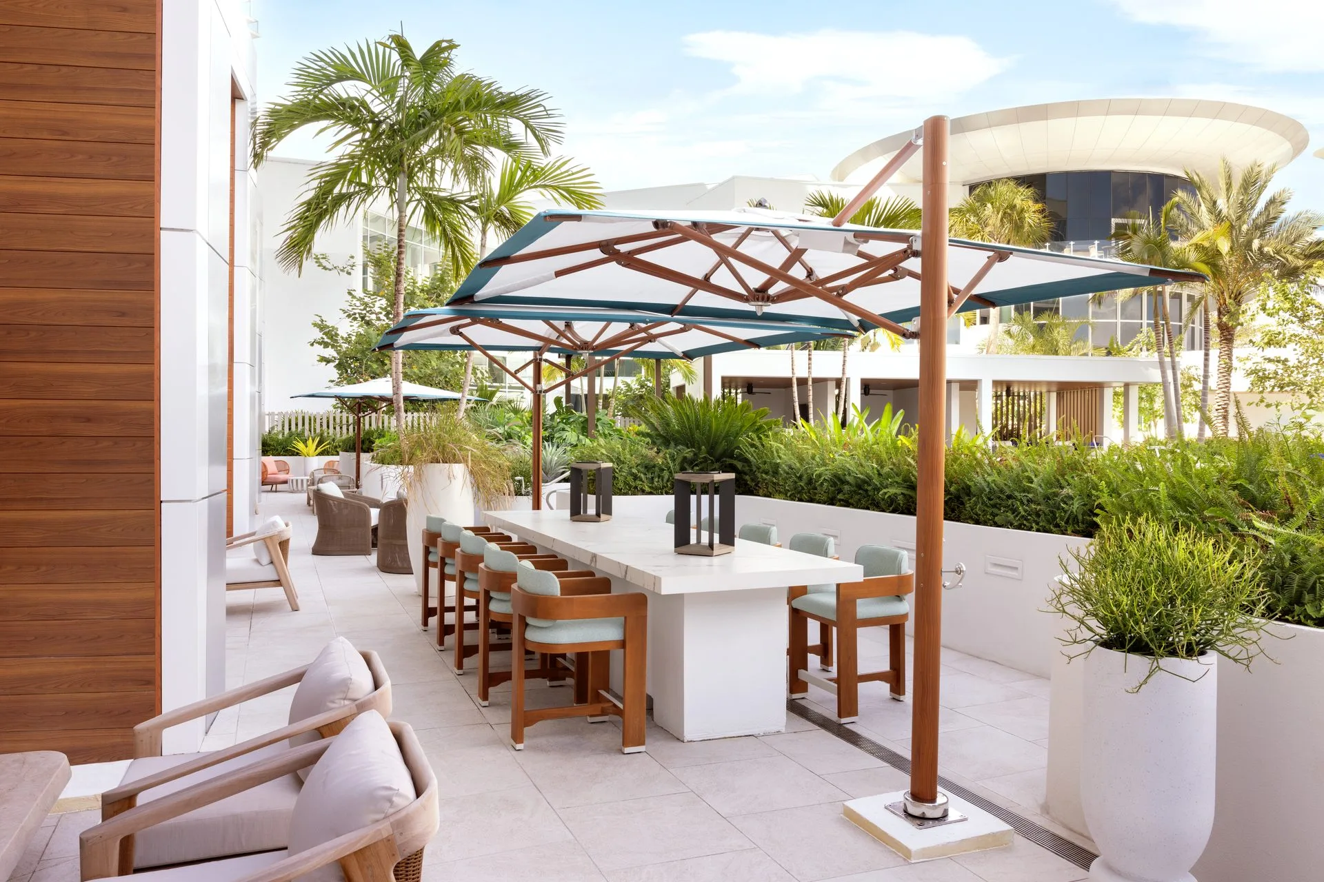 Owner amenities patio