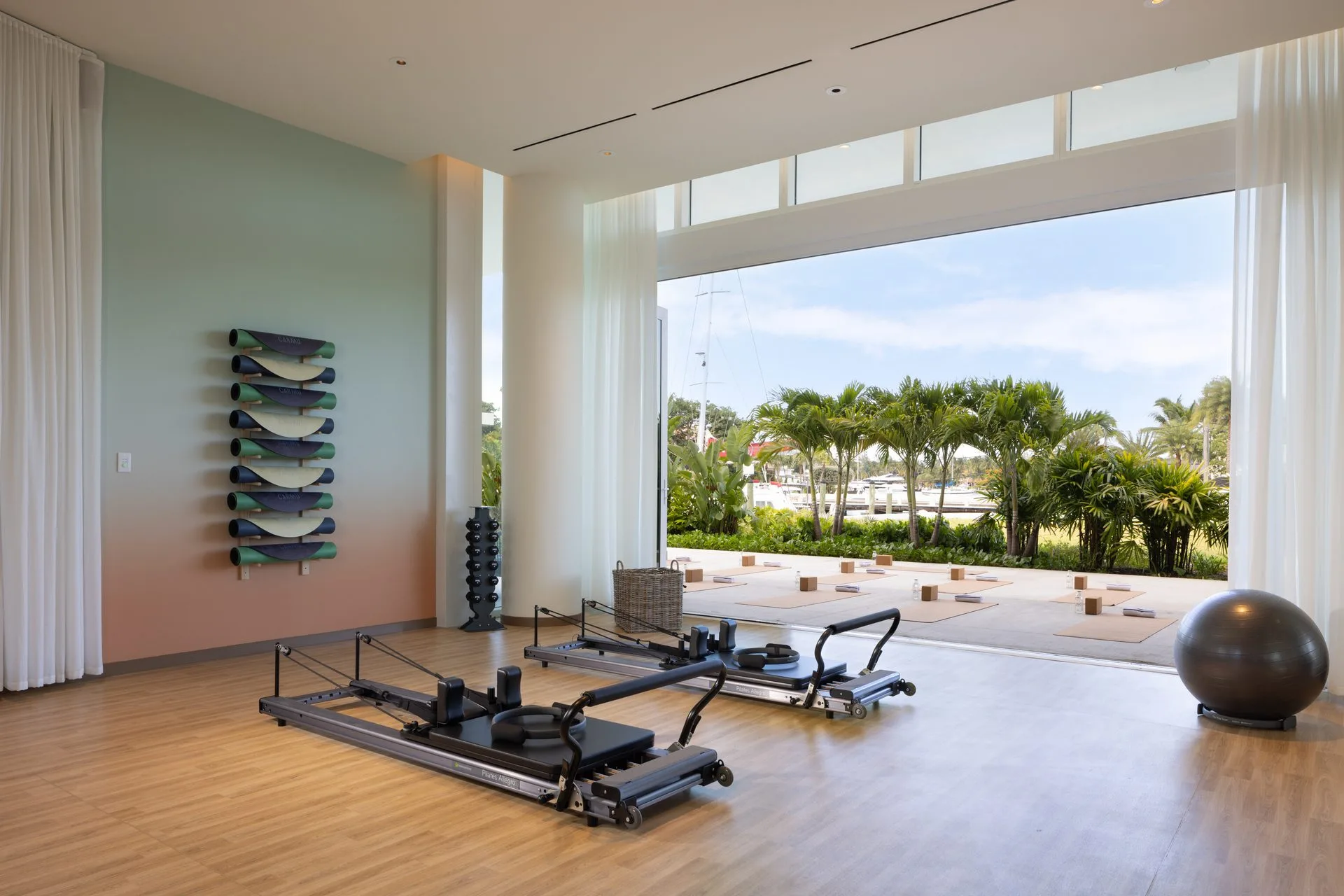 Yoga and wellness studio