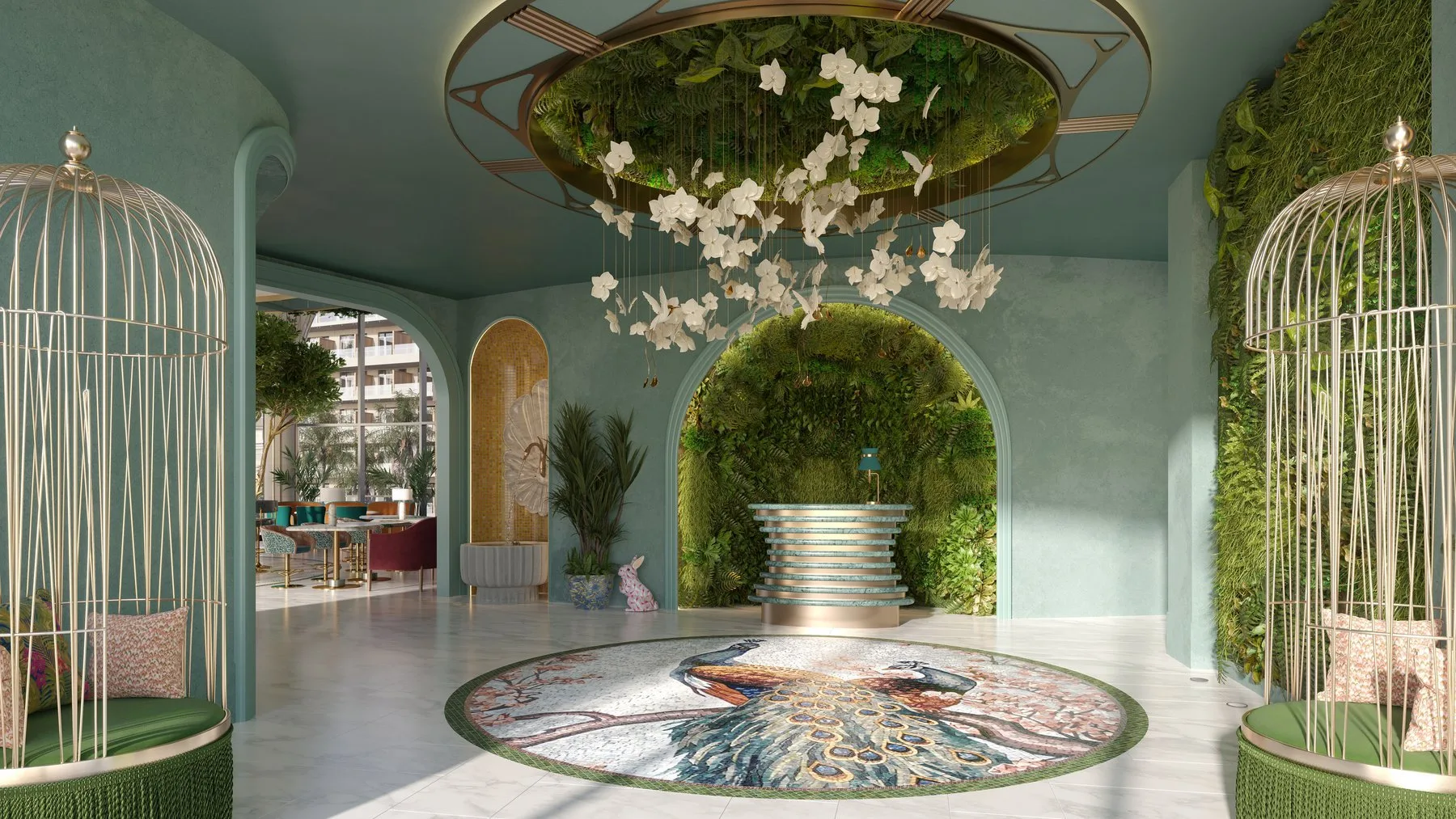 Club Restaurant lobby