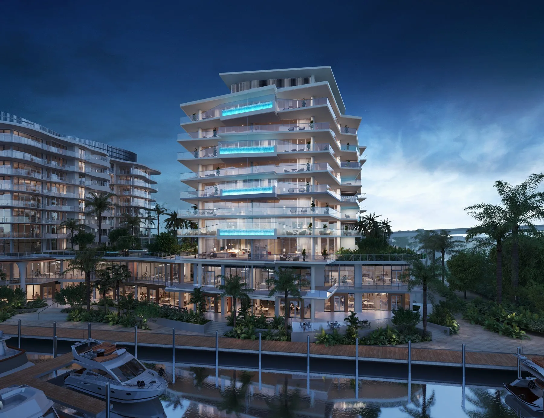 Indigo tower exterior rendering