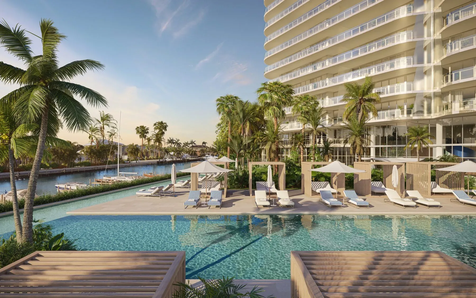 Ritz-Carlton Pompano — Marina Tower pool deck