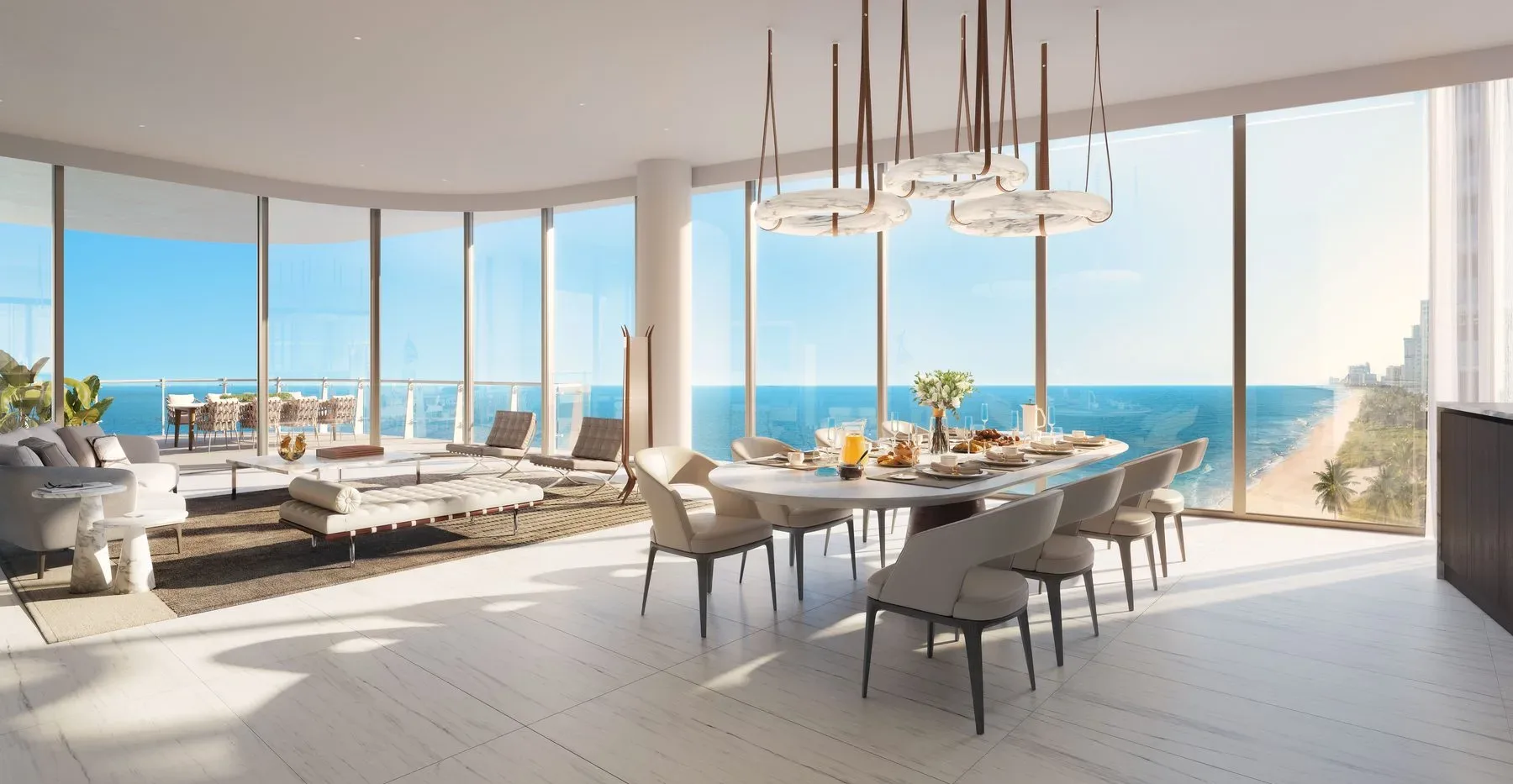 Ritz-Carlton Pompano — residence living room alternate view