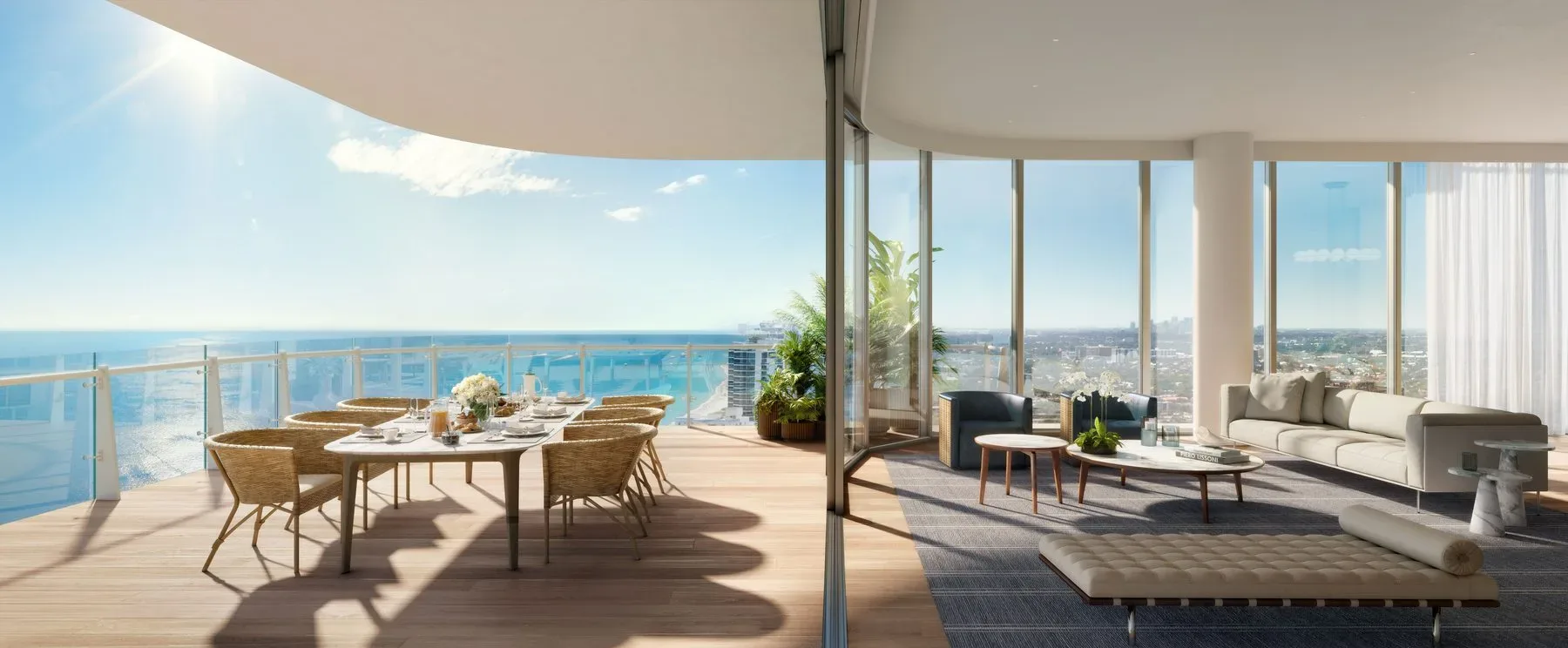 Ritz-Carlton Pompano — sunrise terrace ocean view