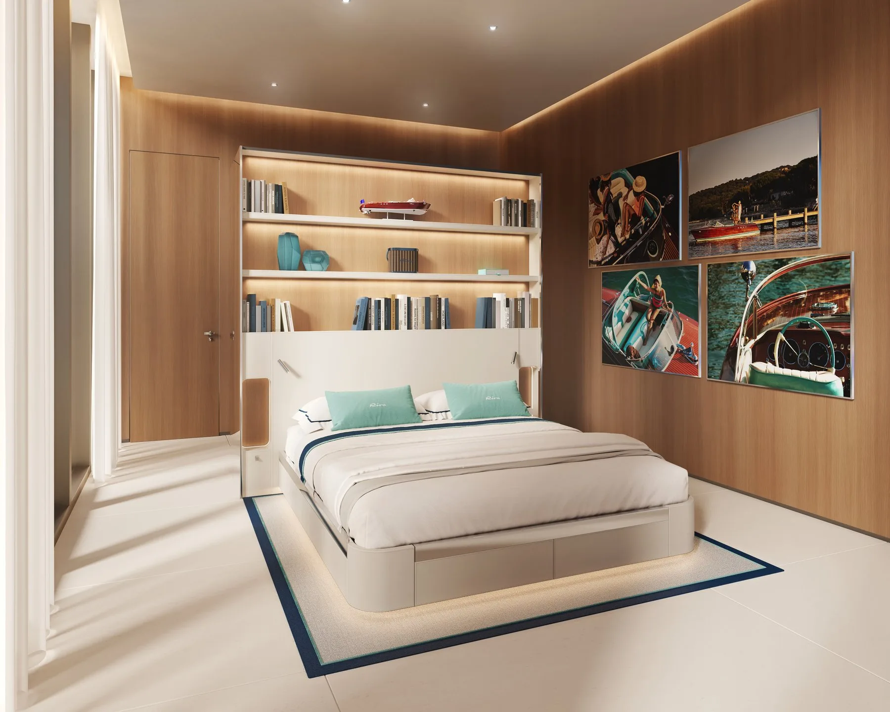 Riva Residenze — Poolside Cabanas on 5th Floor Sun Deck