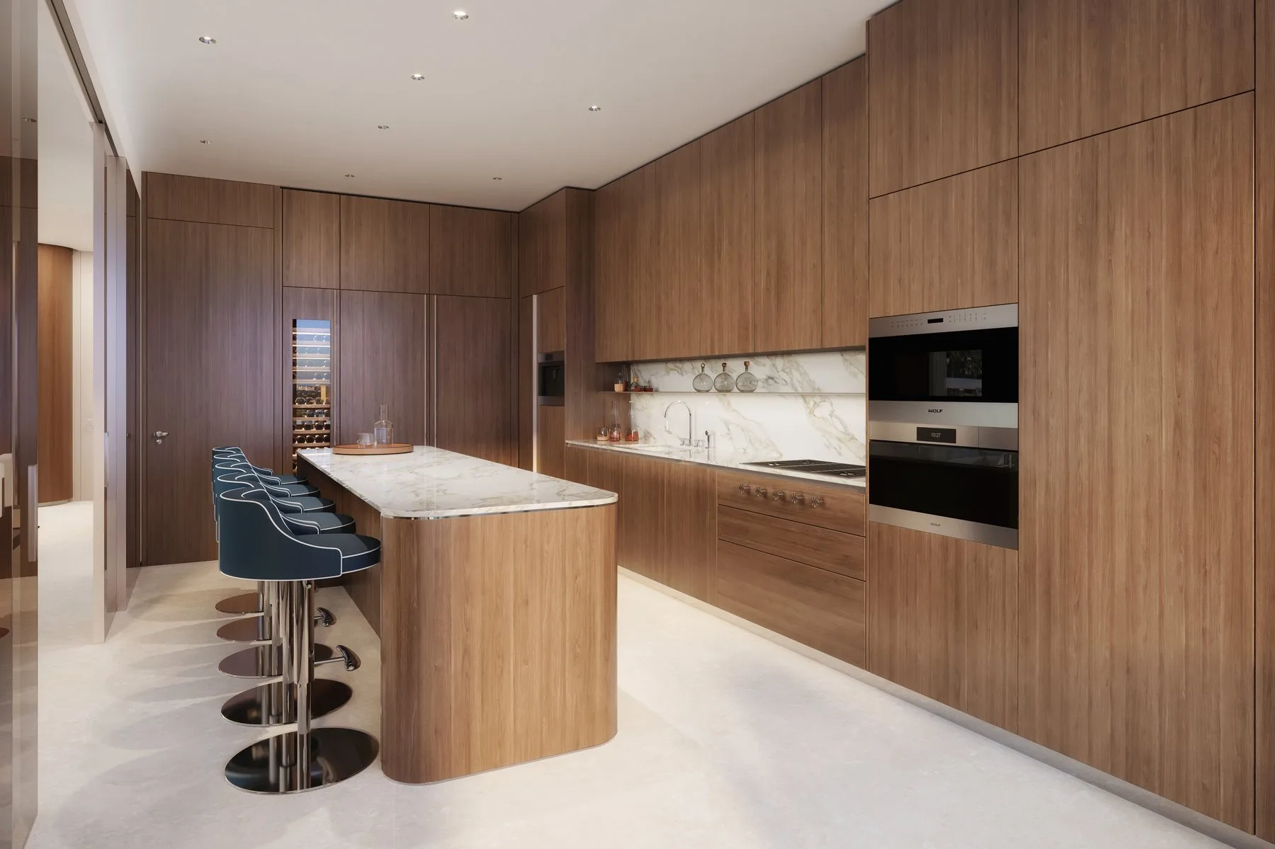 Riva Residenze — Italian Gourmet Kitchen with Sub-Zero and Gaggenau