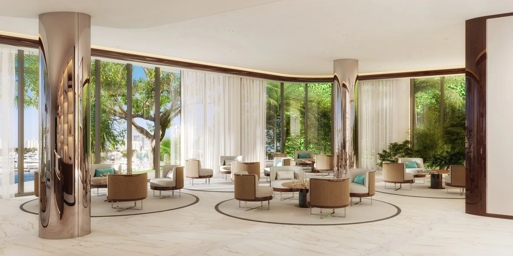 Riva Residenze — Lobby Reception and Concierge