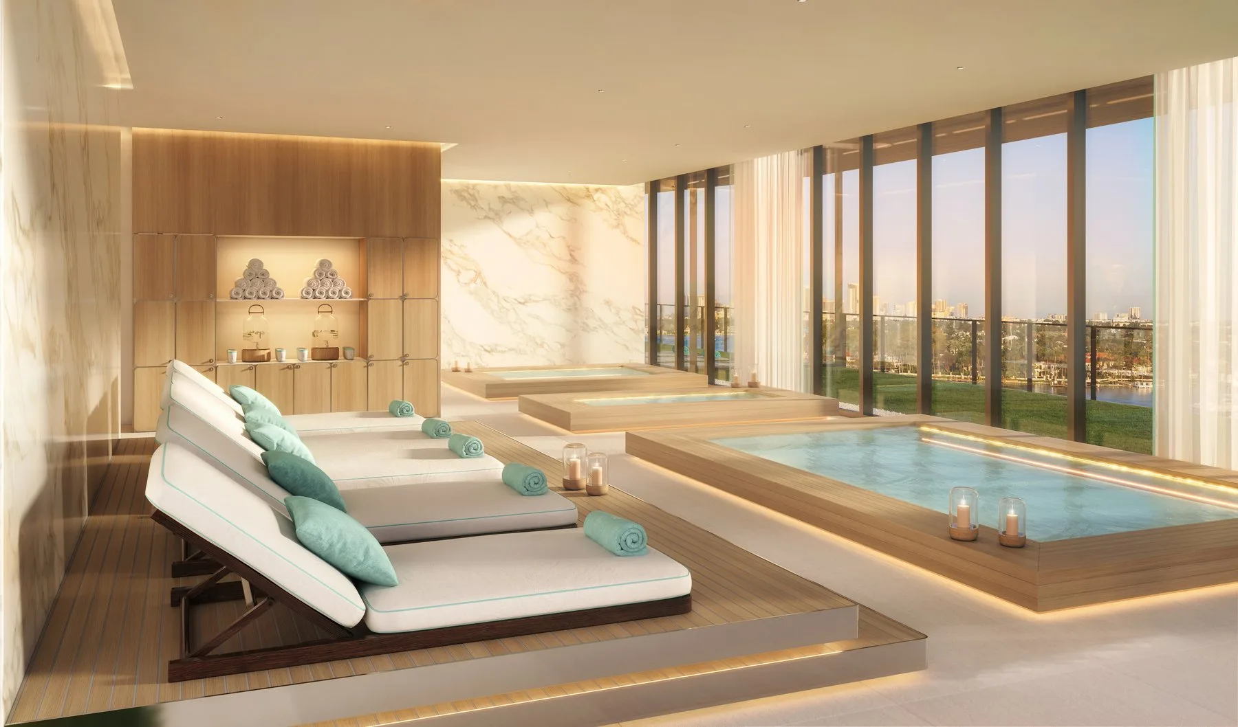 Riva Residenze — Spa with Heated Treatment Rooms