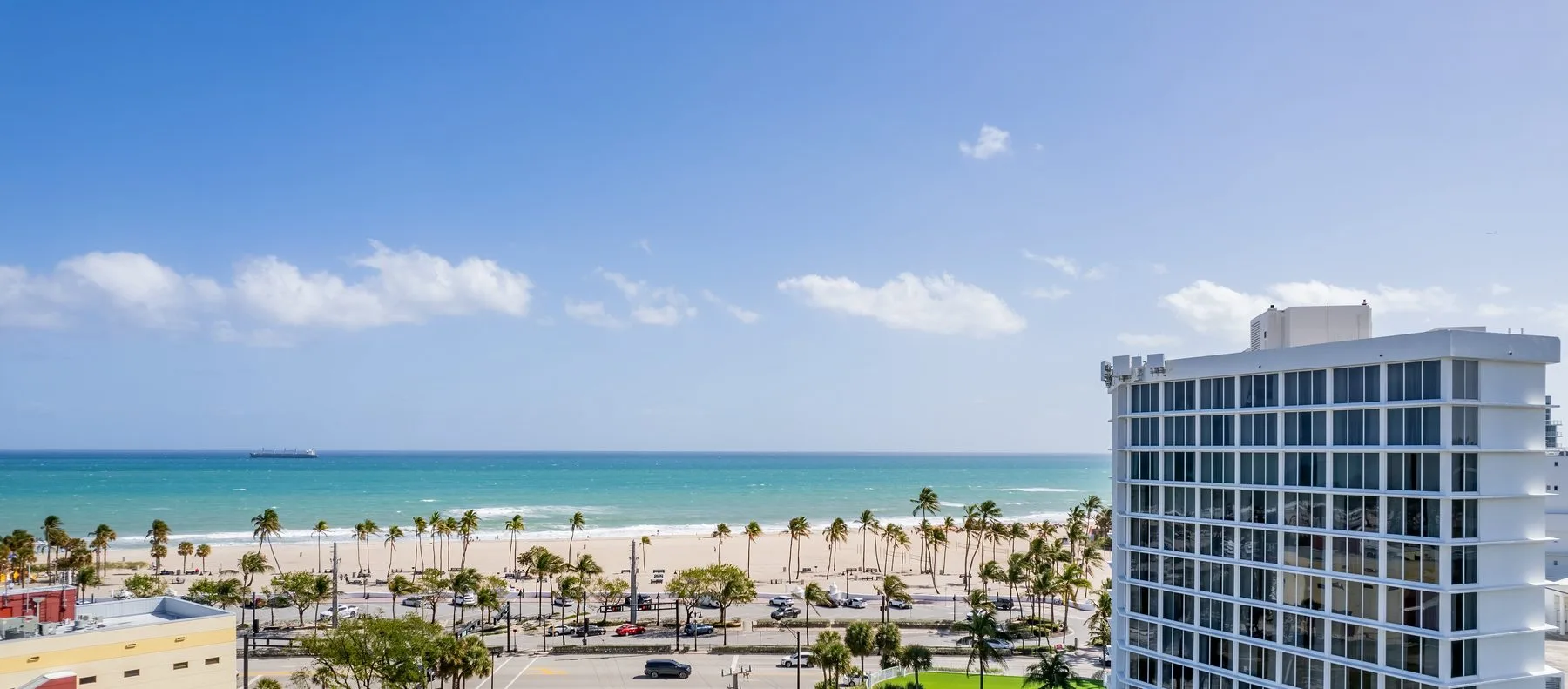 Riva Residenze — East View from Floor 6, Marina Level