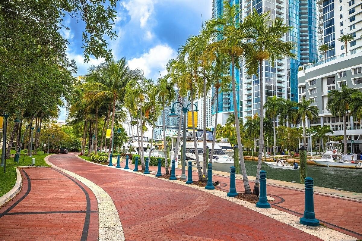 New River Tunnel area at Las Olas, Fort Lauderdale