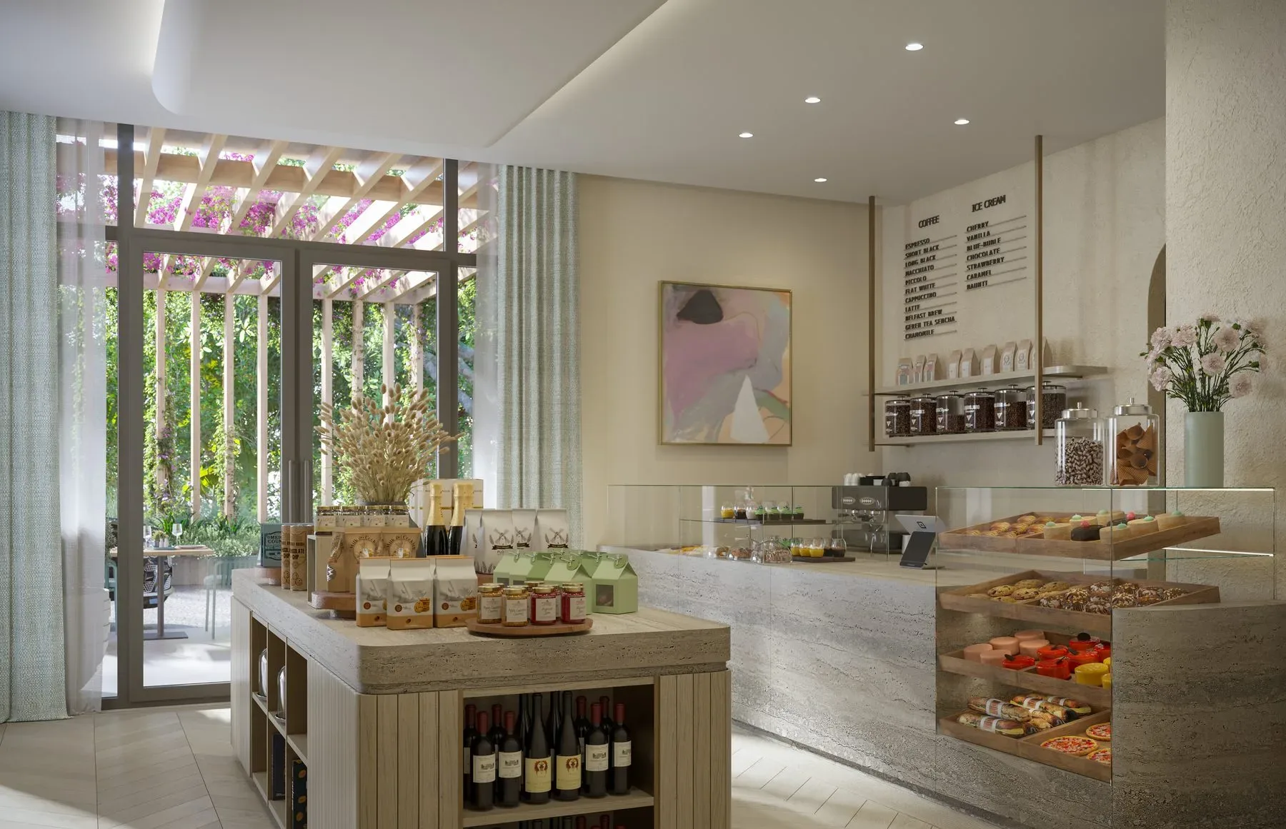 Rosewood Residences — artisan creamery