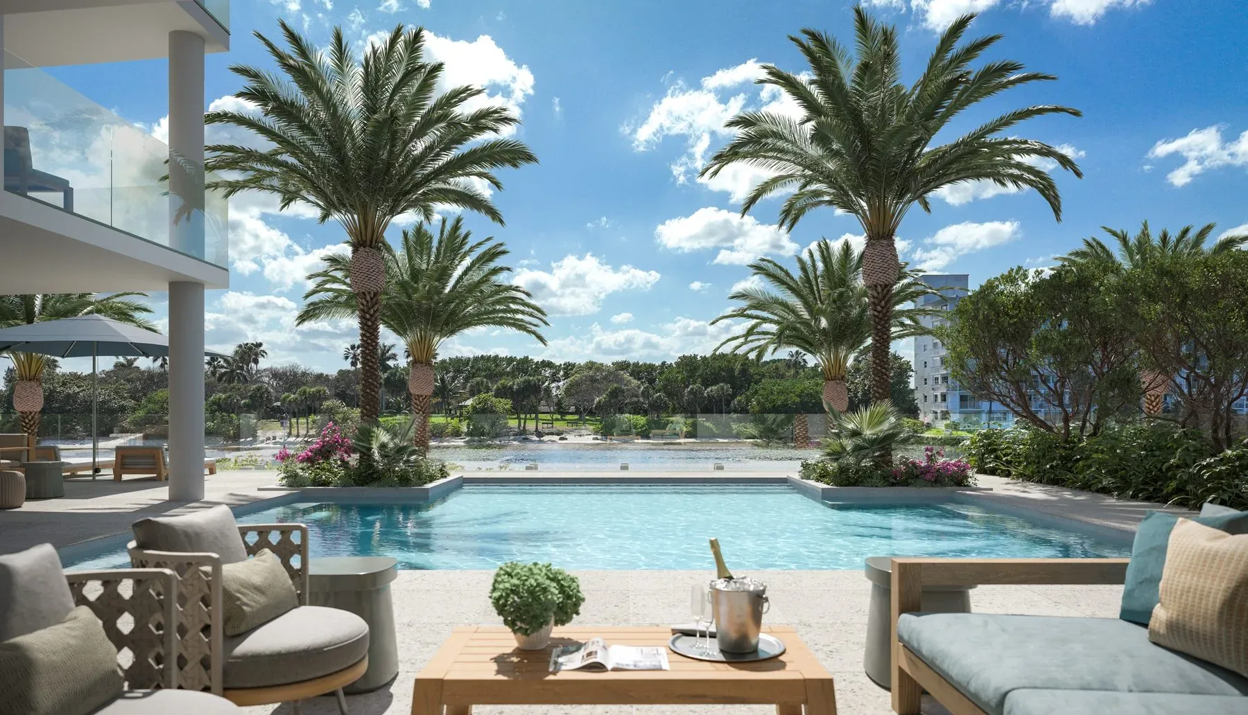Rosewood Residences — Intracoastal pool