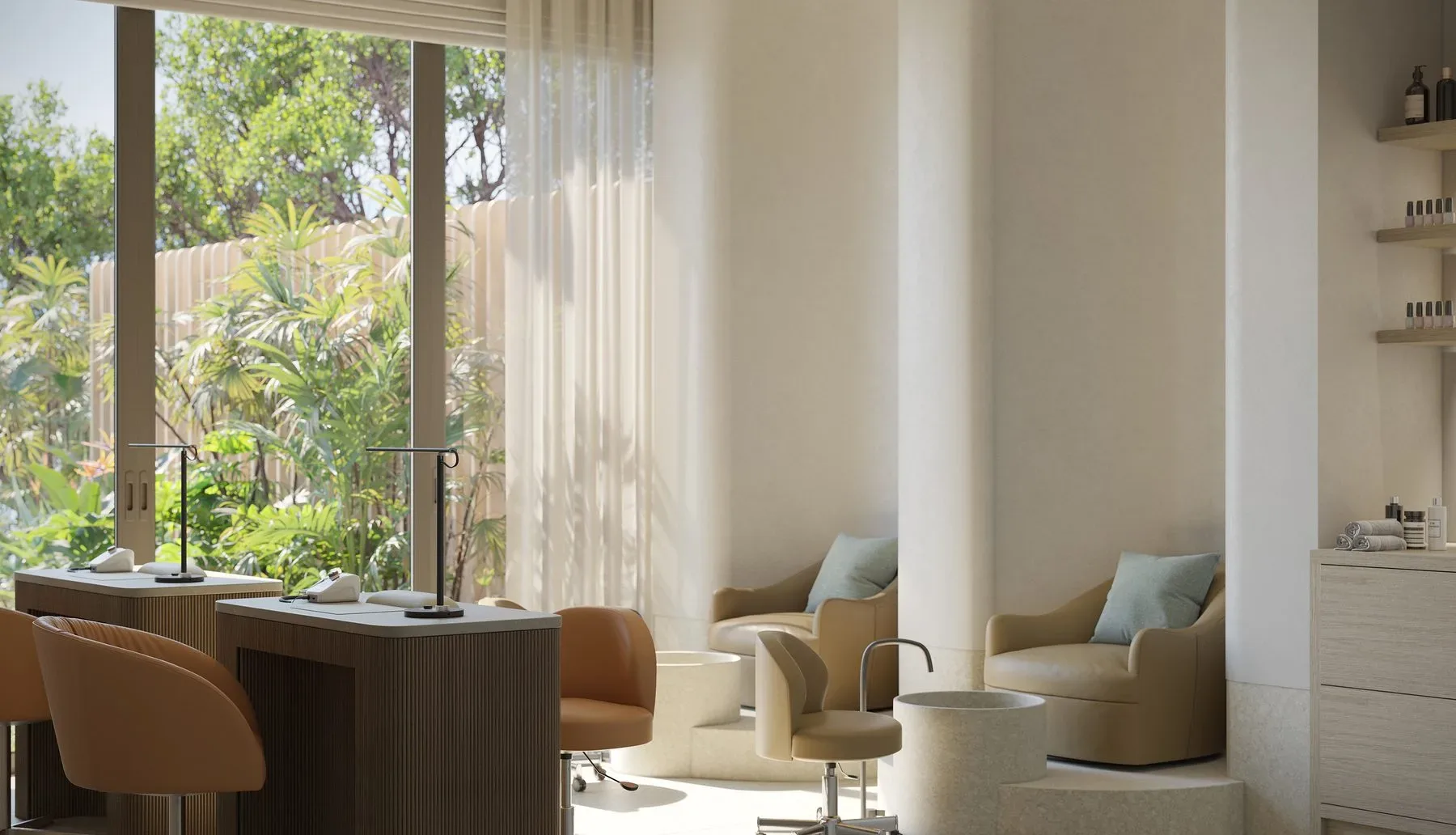 Rosewood Residences — nail salon