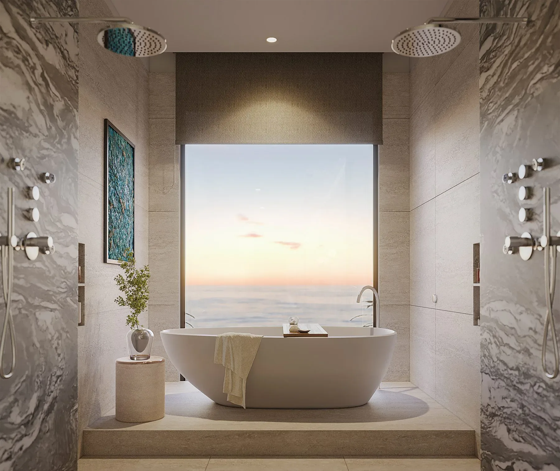 Rosewood Residences — primary bathroom alternate