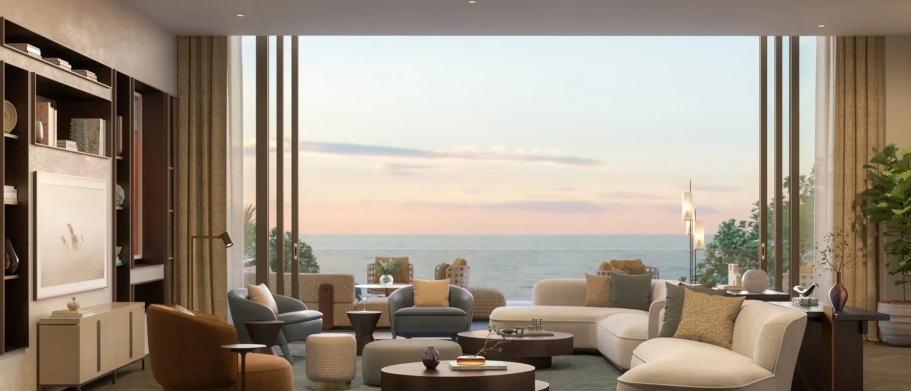 Rosewood Residences — social room