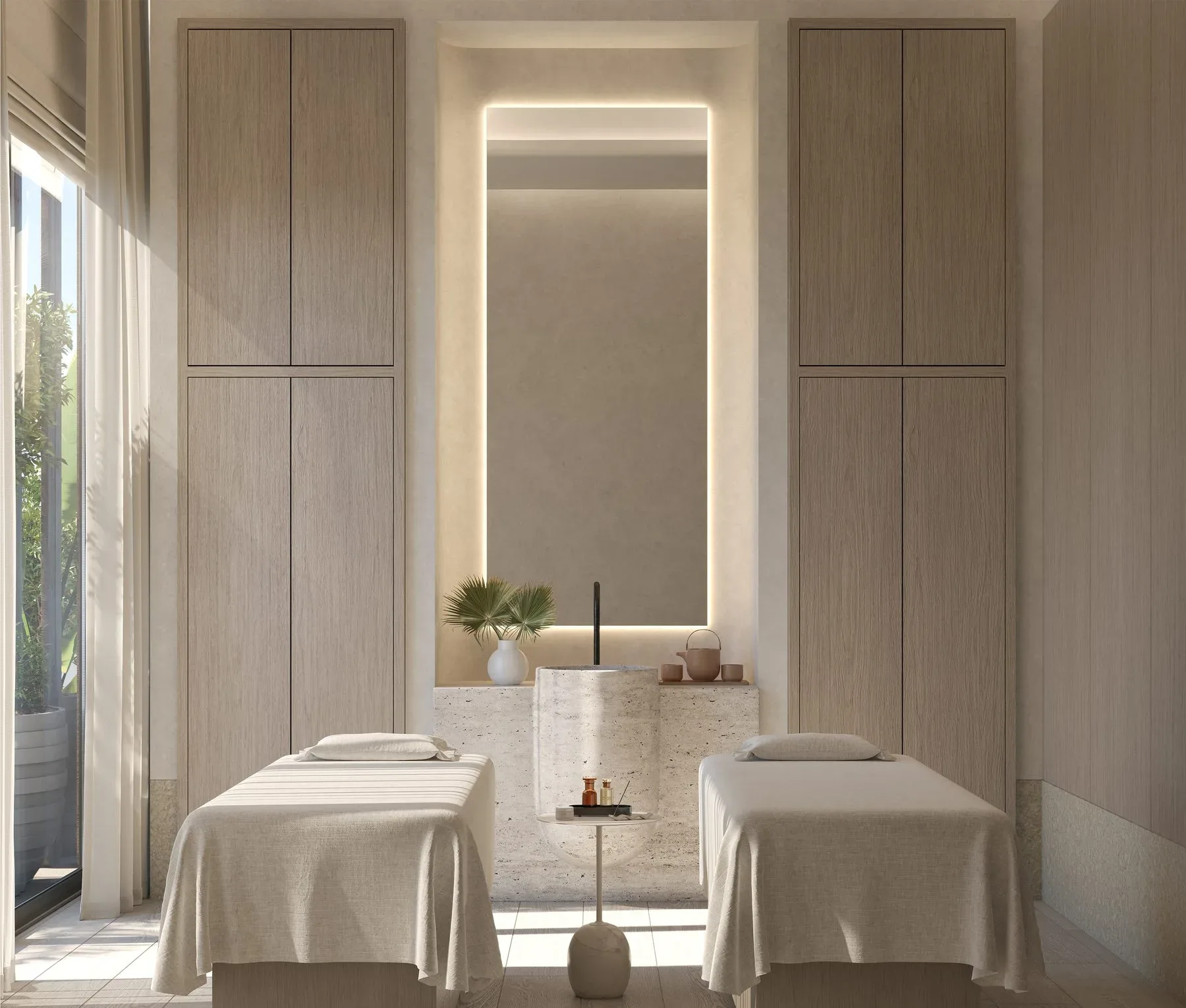 Rosewood Residences — spa treatment room