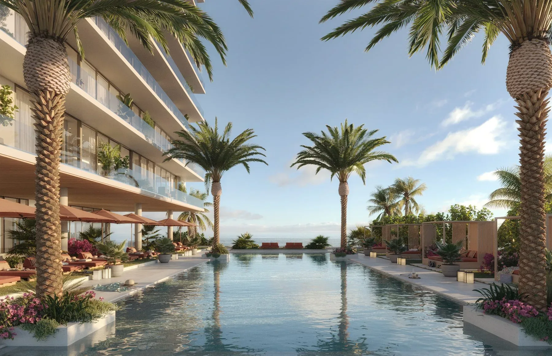 Rosewood Residences — sunrise pool