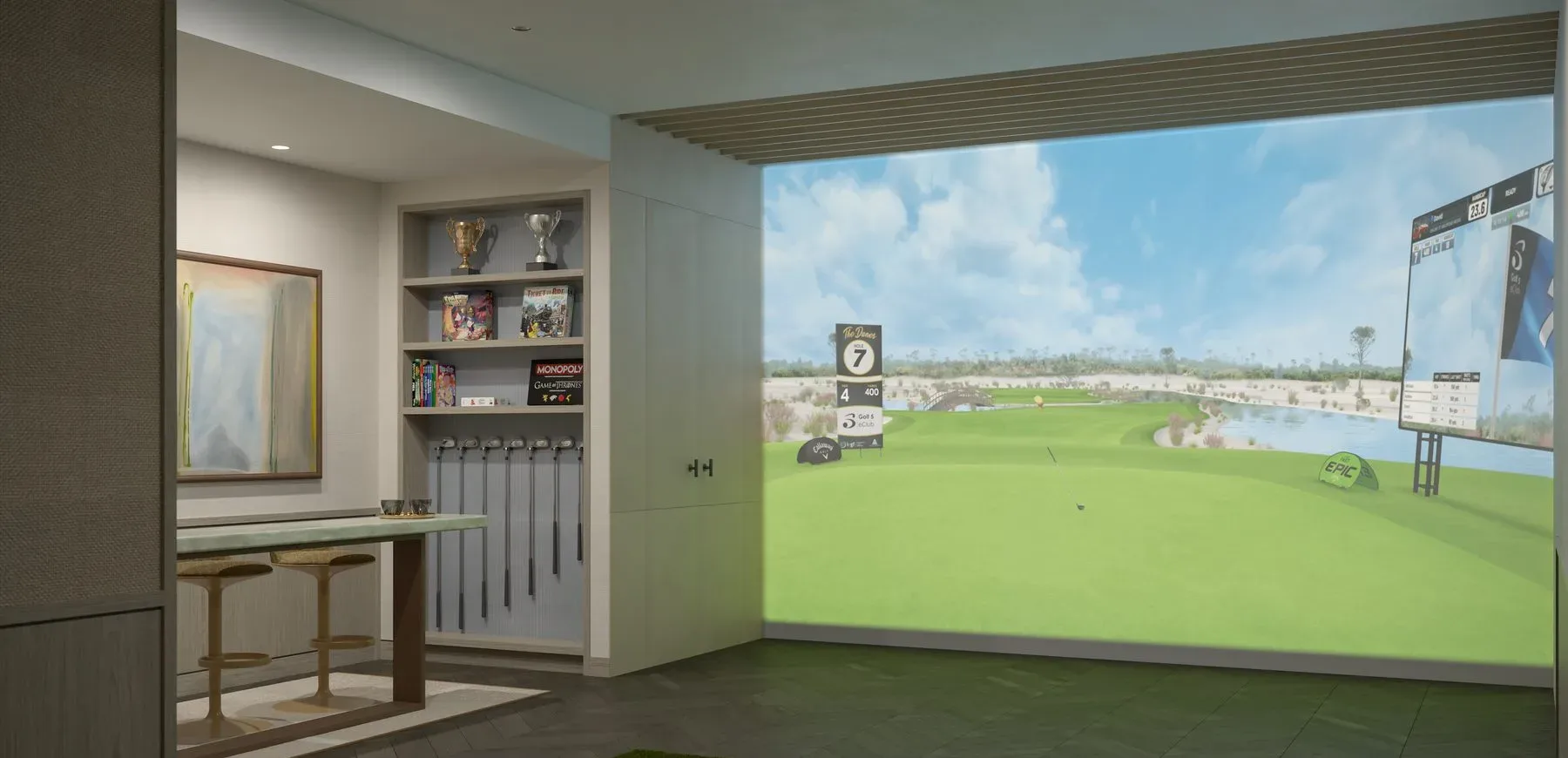 Rosewood Residences — virtual reality room