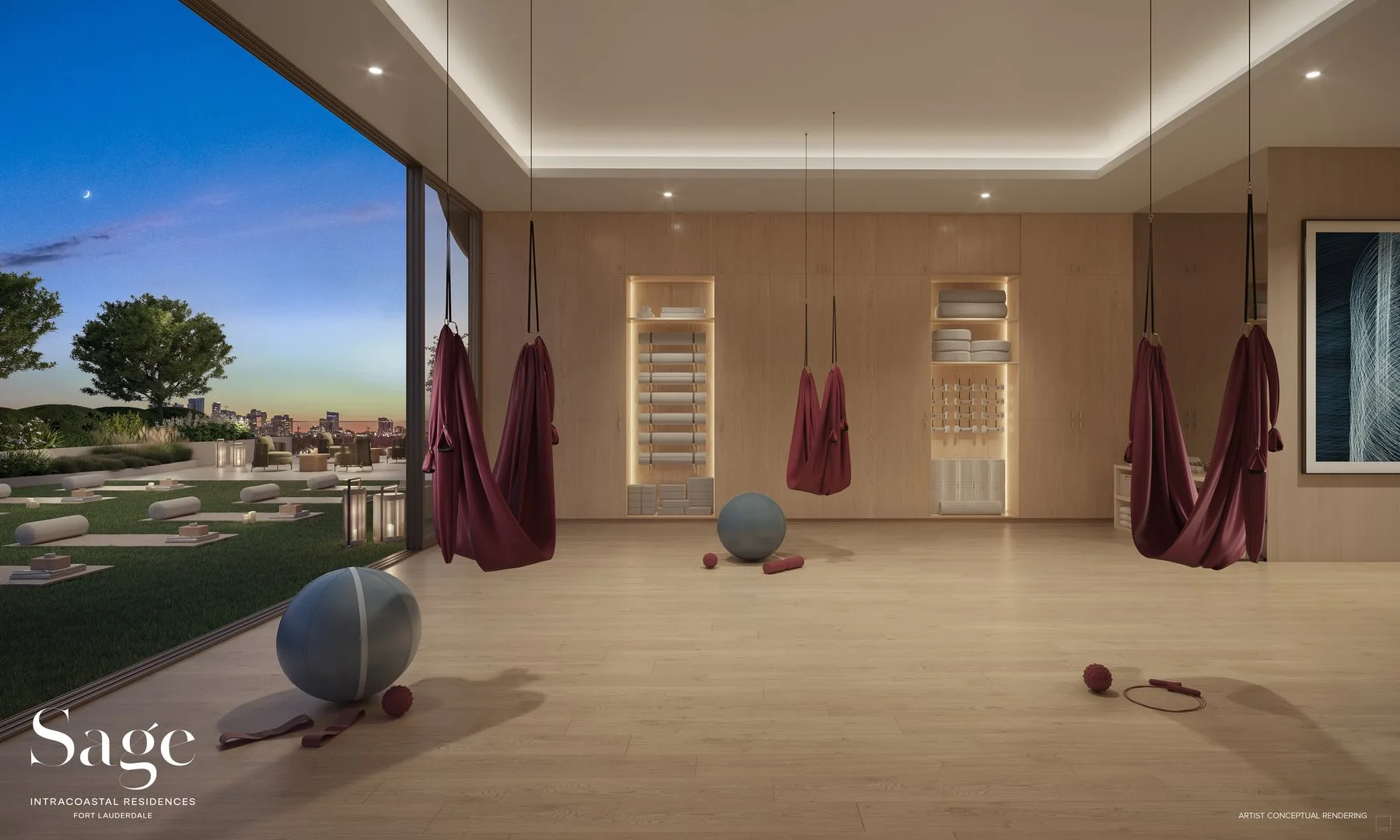 Movement studio & yoga lawn
