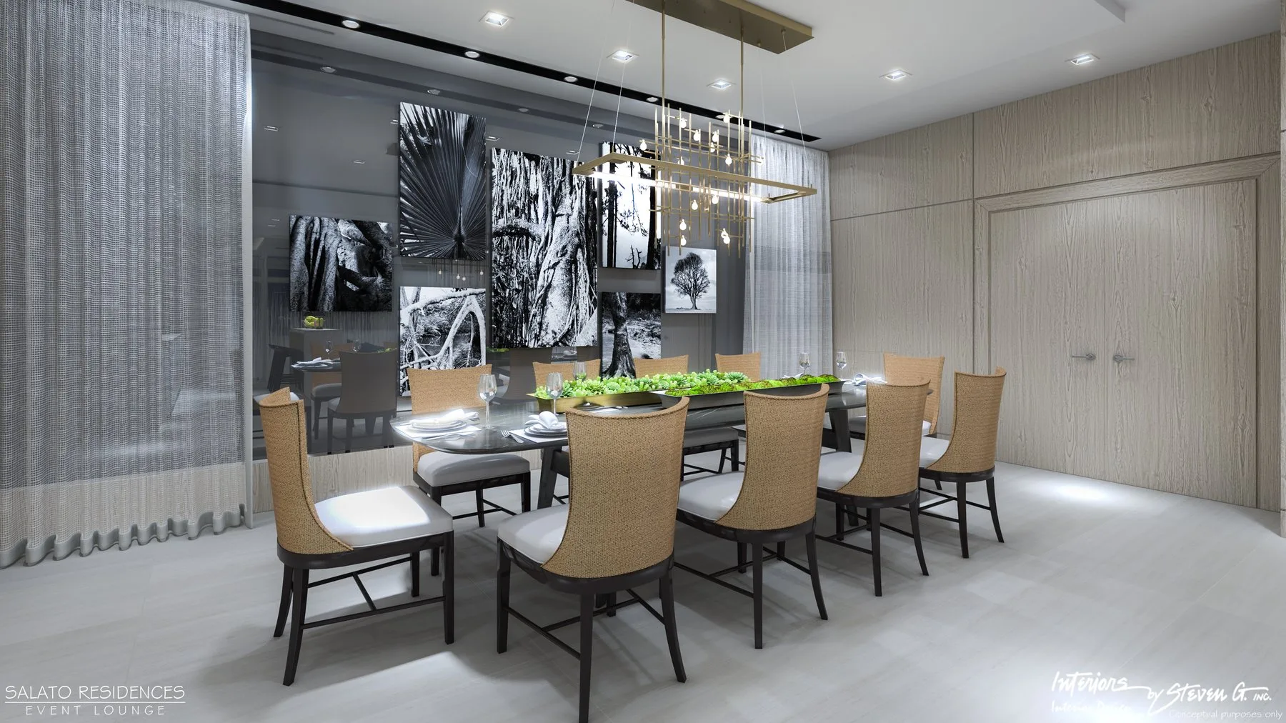 Salato event lounge dining