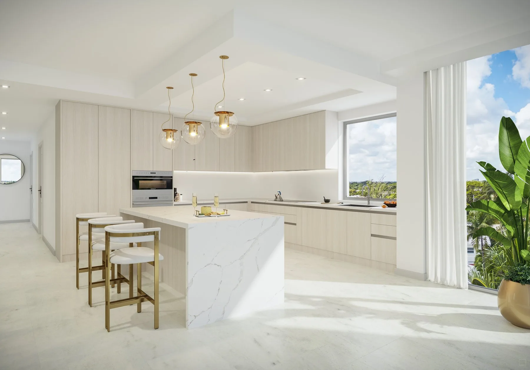 Salato Unit C kitchen