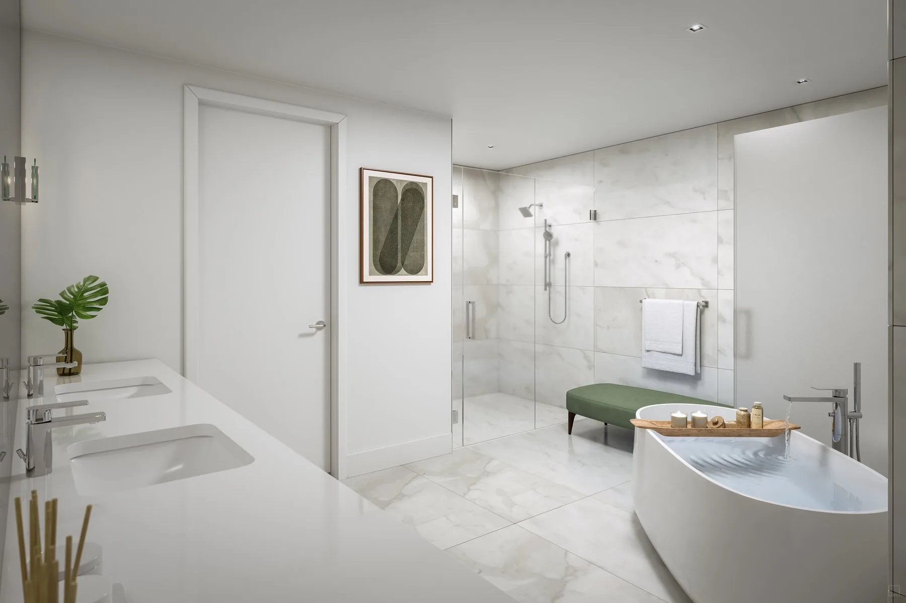 Salato master bathroom