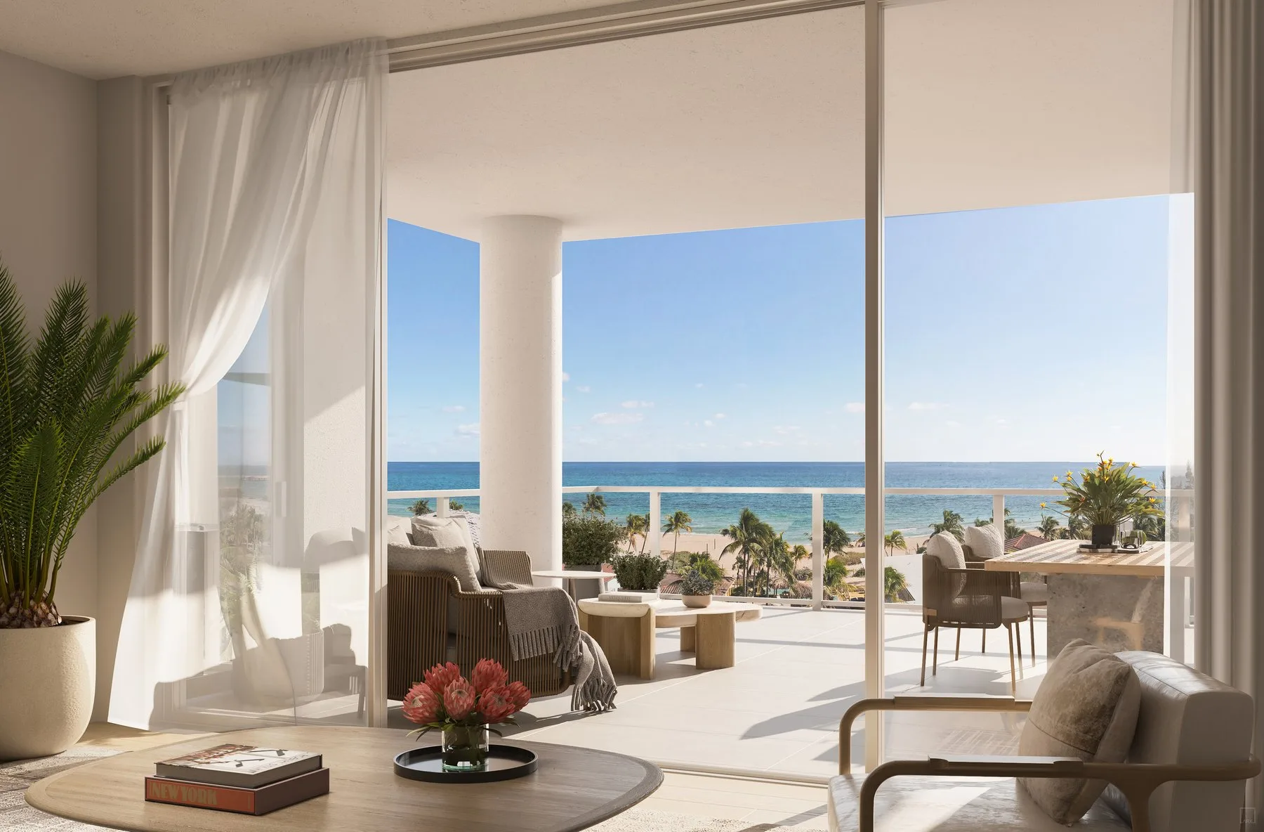 Salato Unit A terrace ocean view