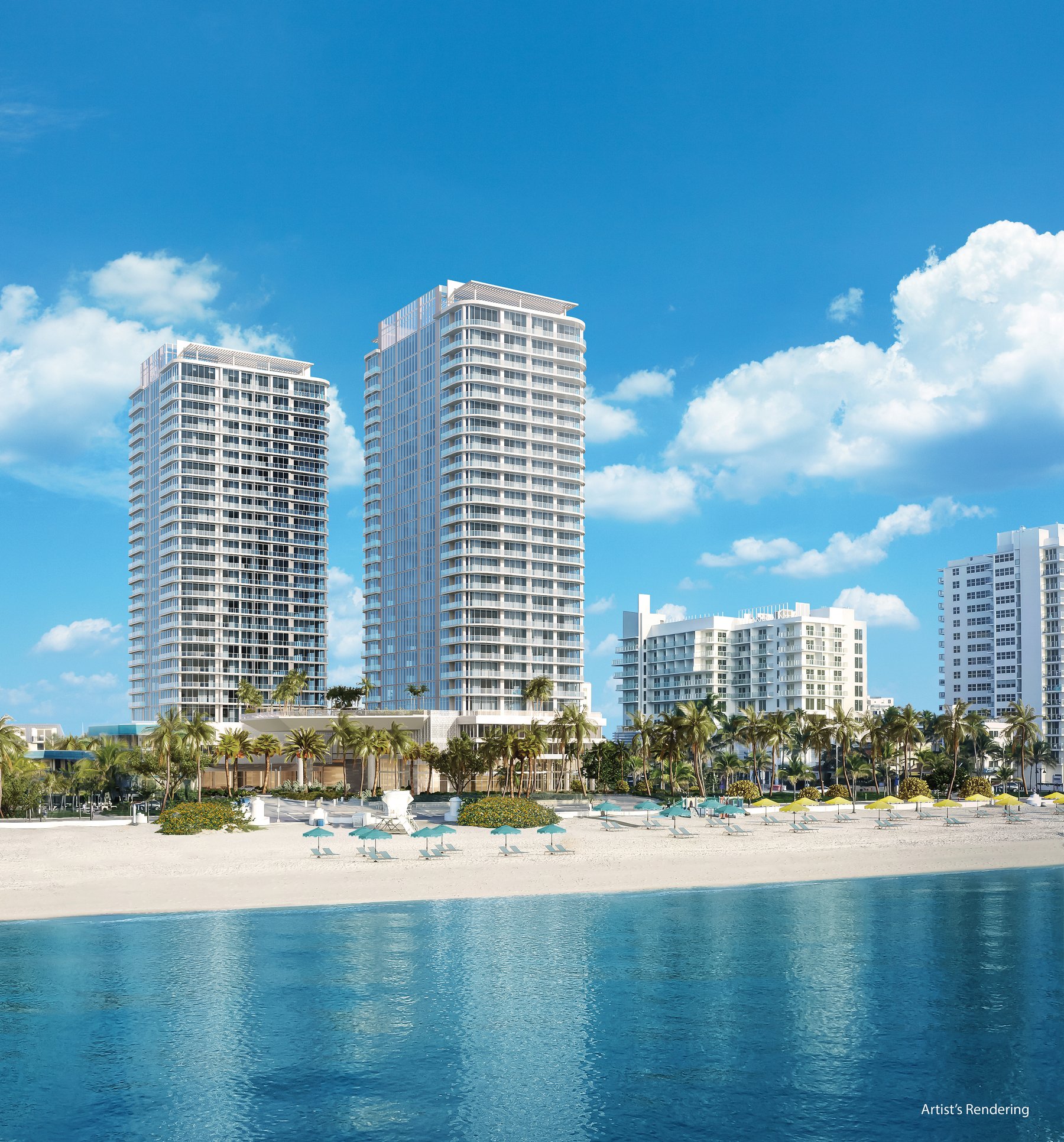 Selene Oceanfront — Aerial
